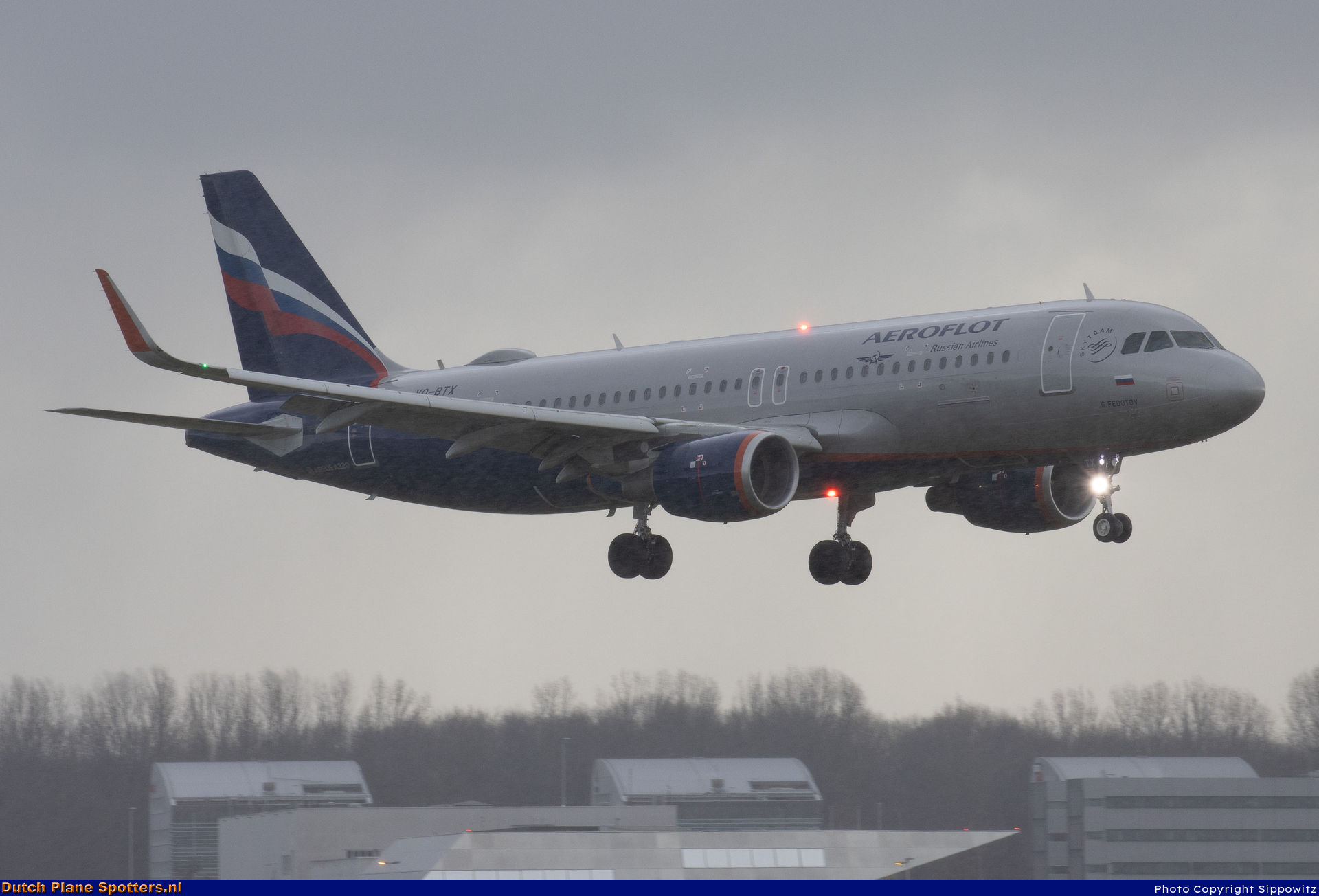 VQ-BTX Airbus A320 Aeroflot - Russian Airlines by Sippowitz