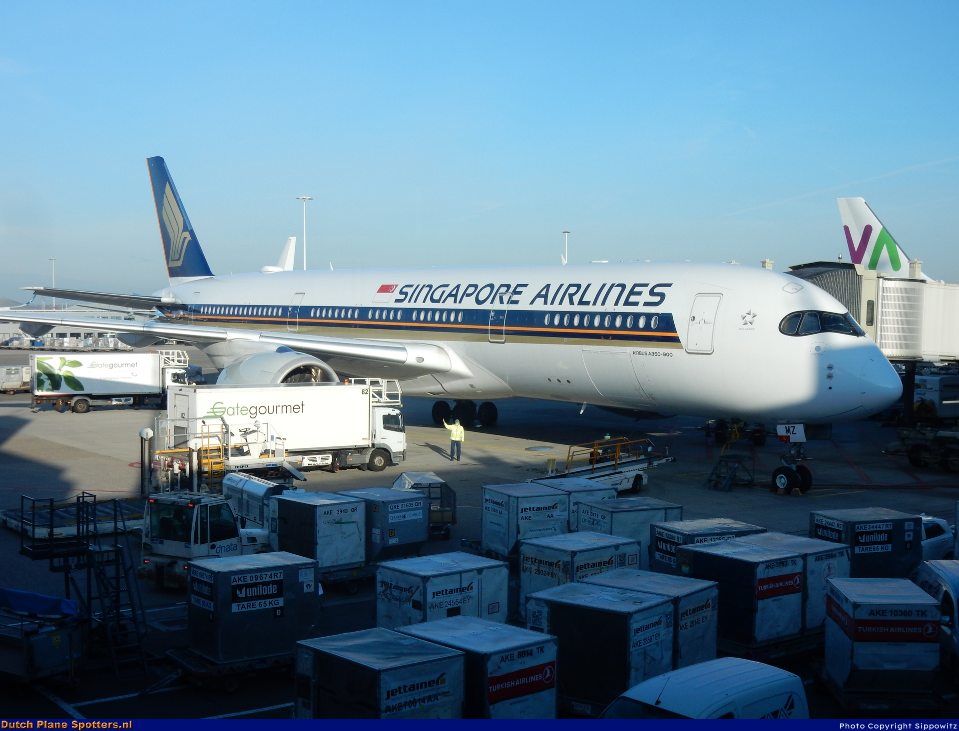 9V-SMZ Airbus A350-900 Singapore Airlines by Sippowitz