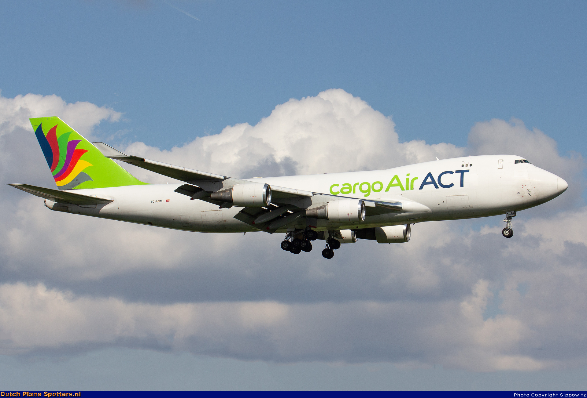 TC-ACM Boeing 747-400 ACT Airlines by Sippowitz