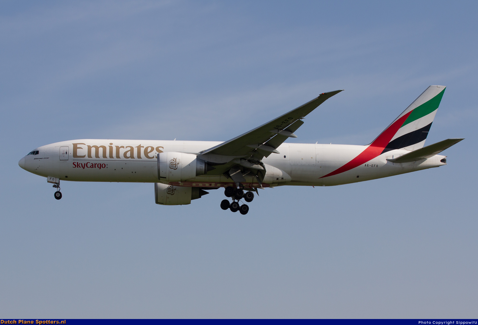 A6-EFO Boeing 777-F Emirates Sky Cargo by Sippowitz
