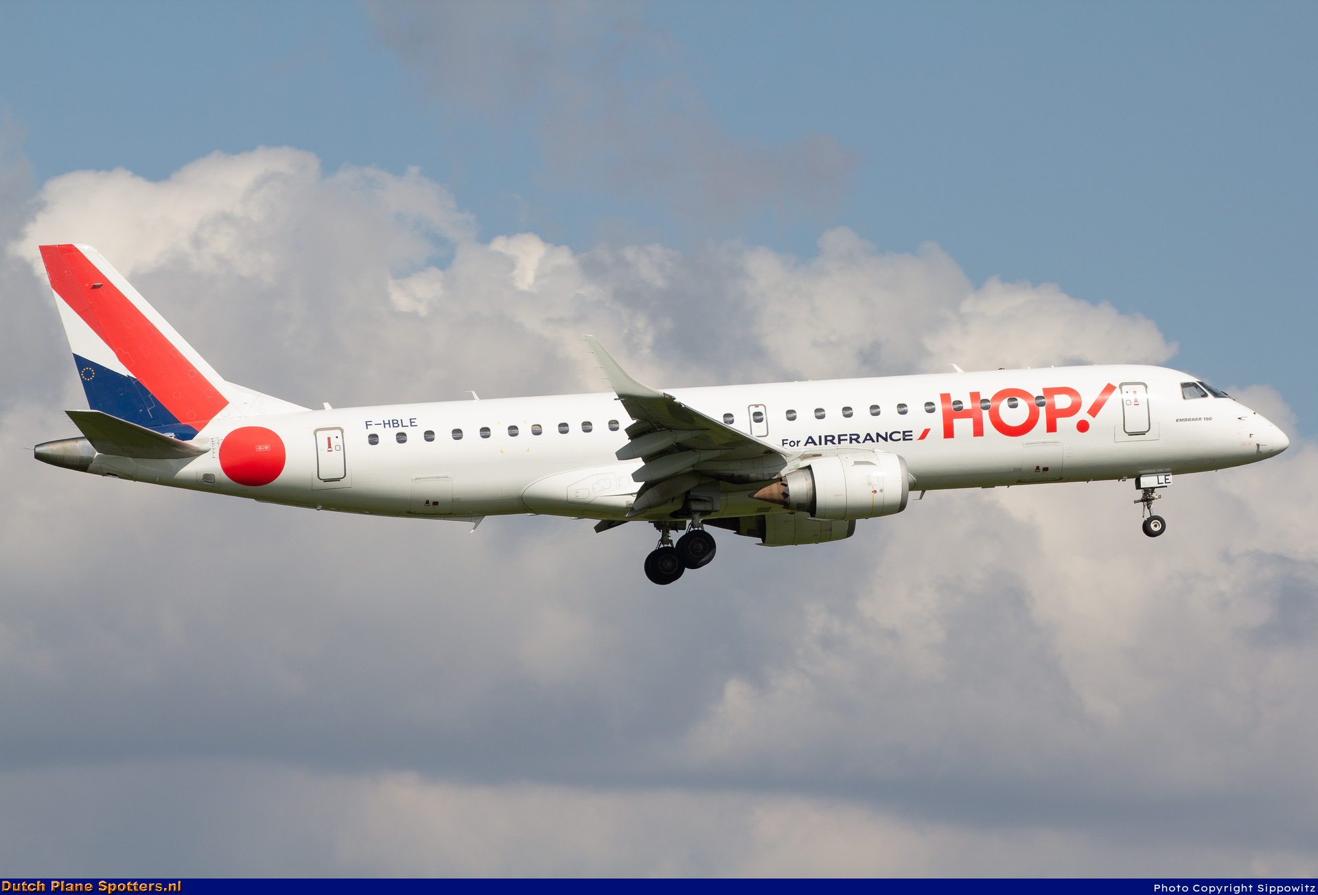 F-HBLE Embraer 190 Hop (Air France) by Sippowitz