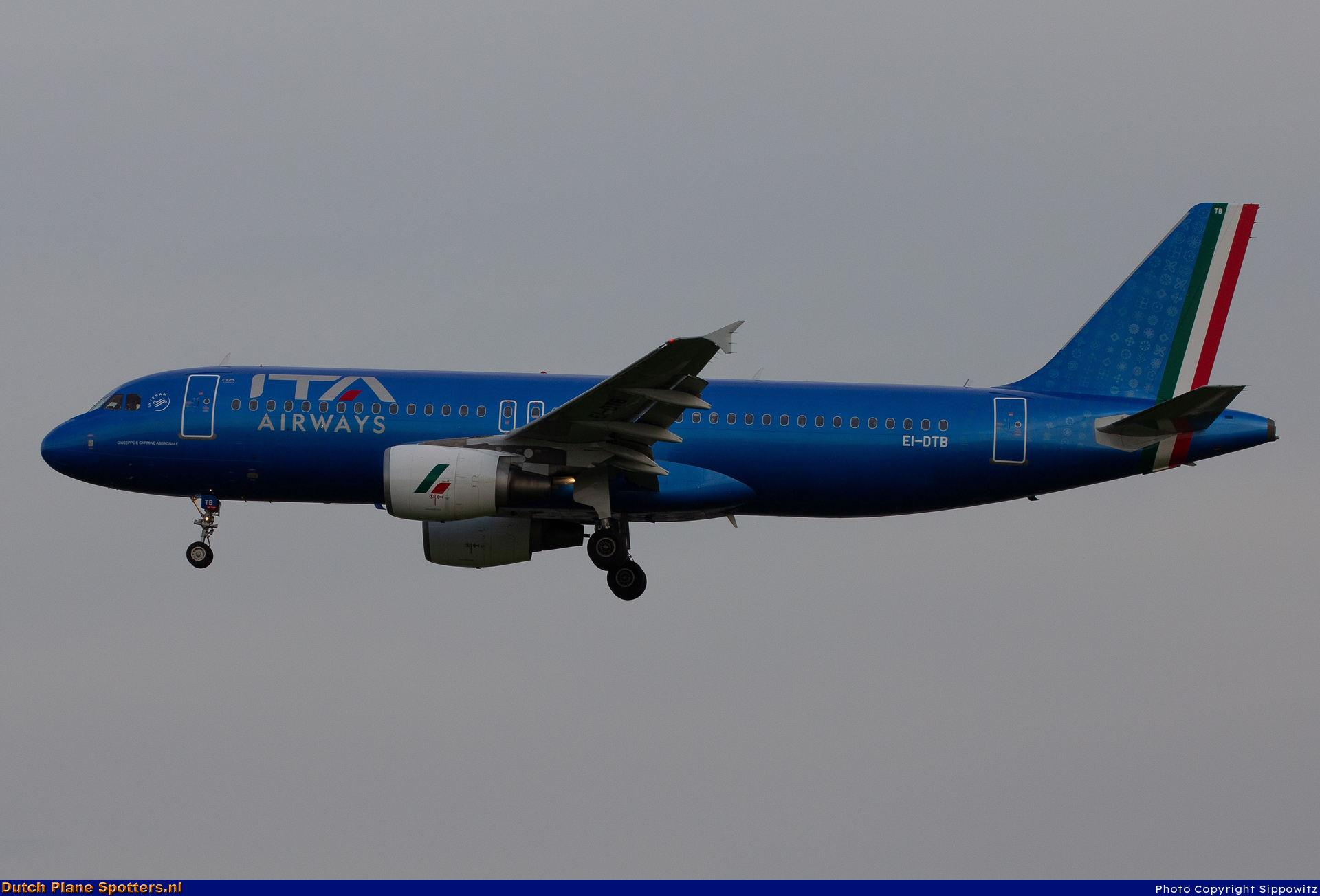 EI-DTB Airbus A320 ITA Airways by Sippowitz