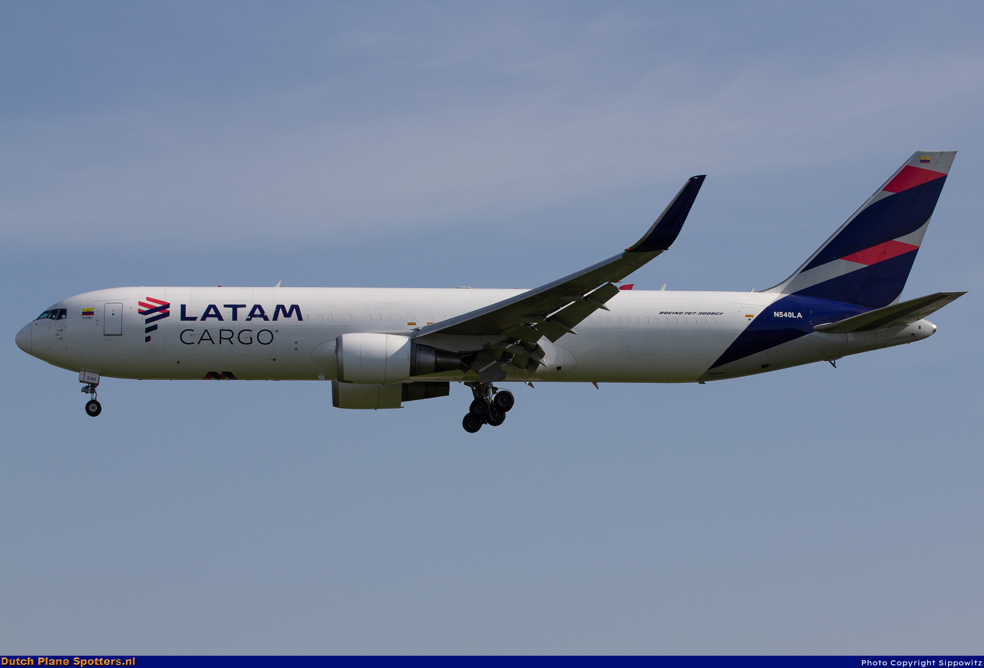 N540LA Boeing 767-300 LATAM Cargo Colombia by Sippowitz