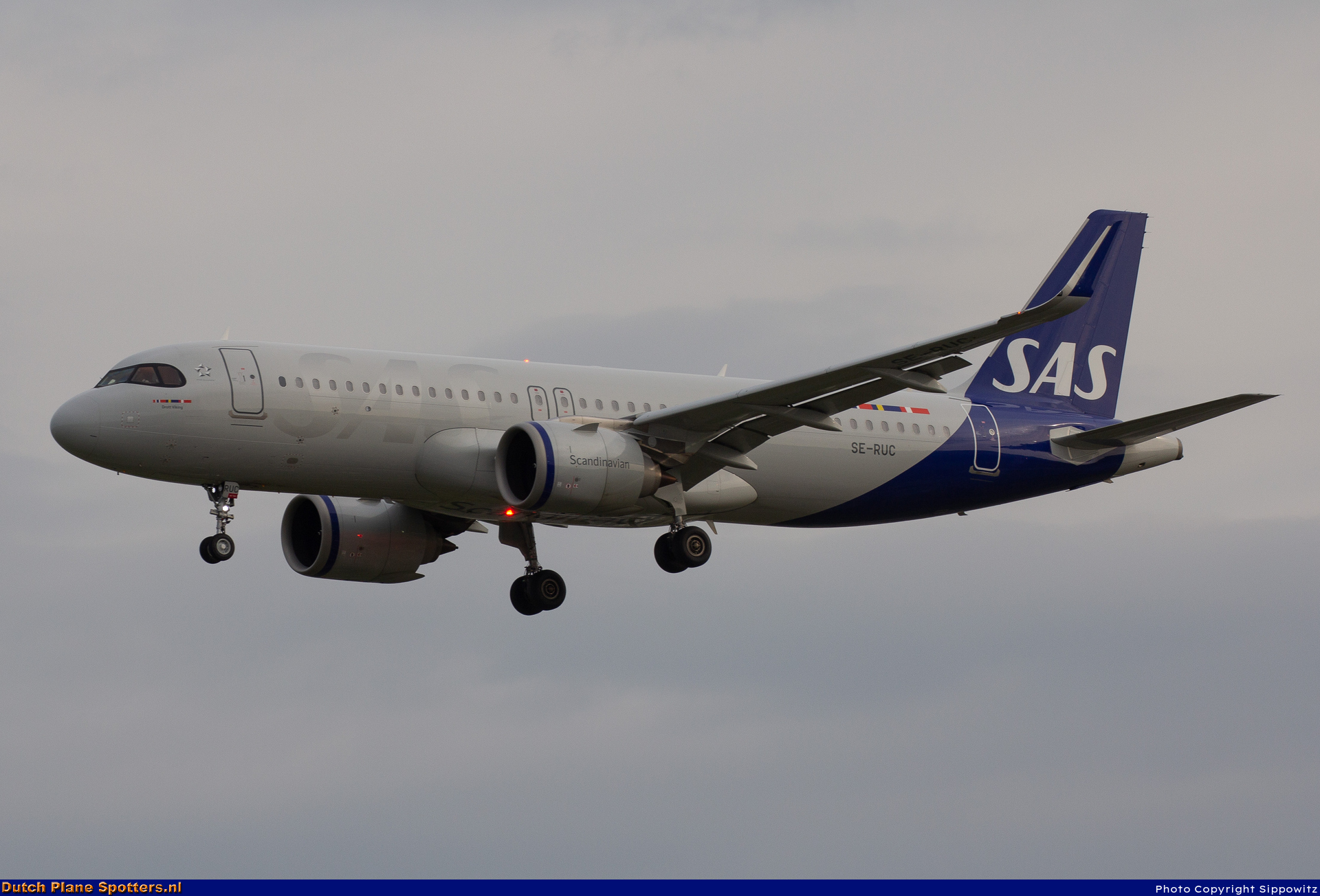 SE-RUC Airbus A320neo SAS Scandinavian Airlines by Sippowitz