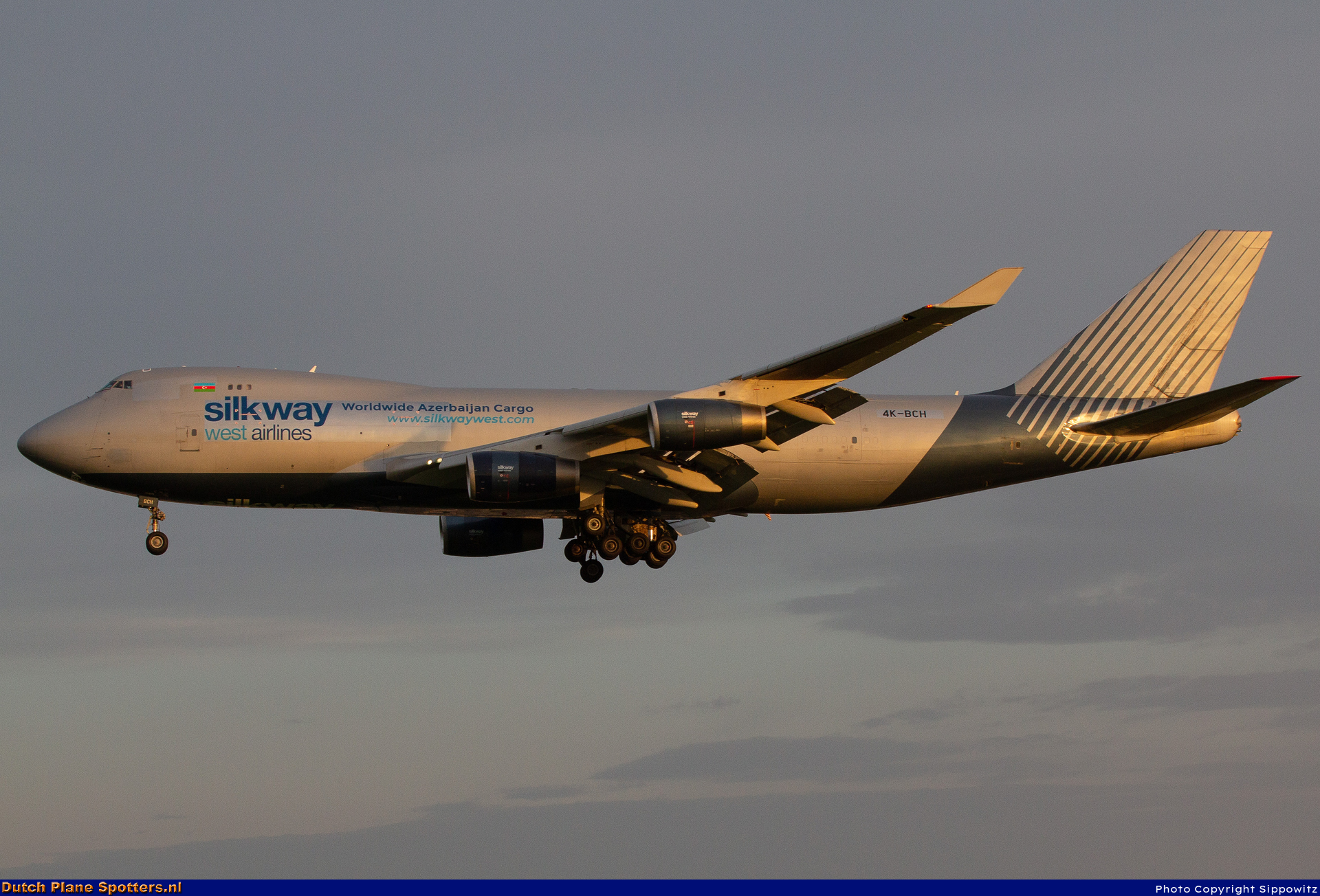 4K-BCH Boeing 747-400 Silk Way West Airlines by Sippowitz