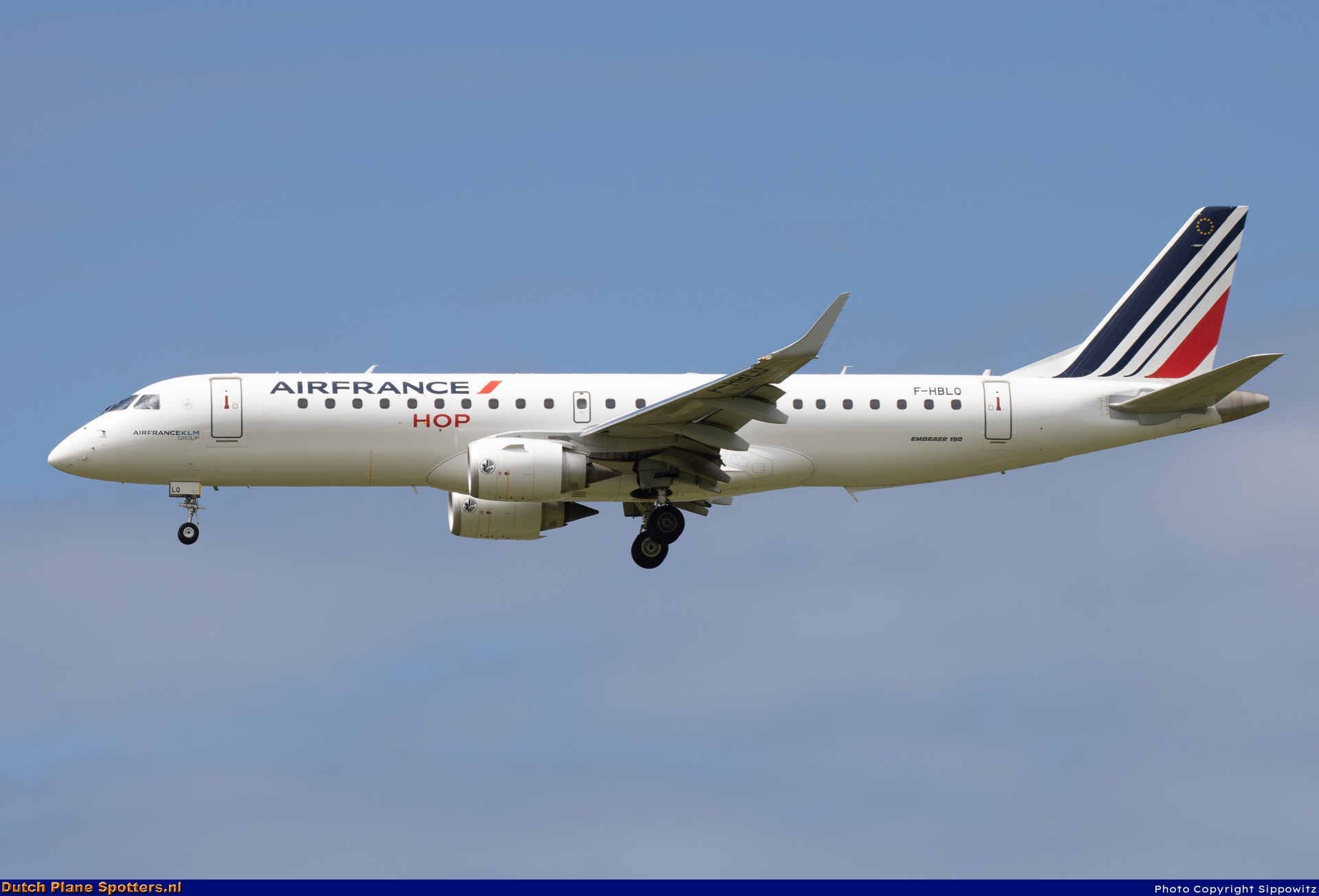 F-HBLQ Embraer 190 Hop (Air France) by Sippowitz