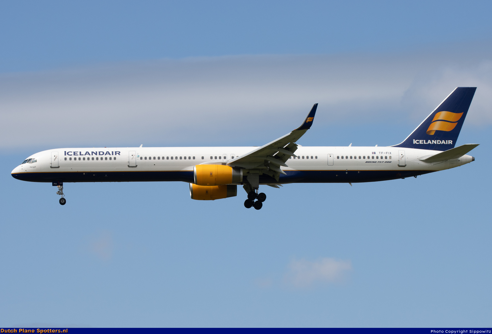 TF-FIX Boeing 757-300 Icelandair by Sippowitz