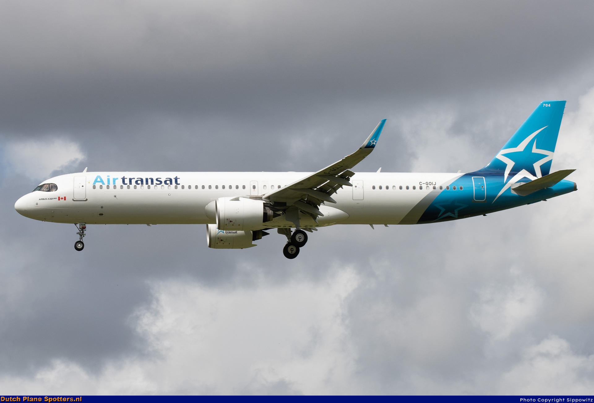 C-GOIJ Airbus A321neo Air Transat by Sippowitz