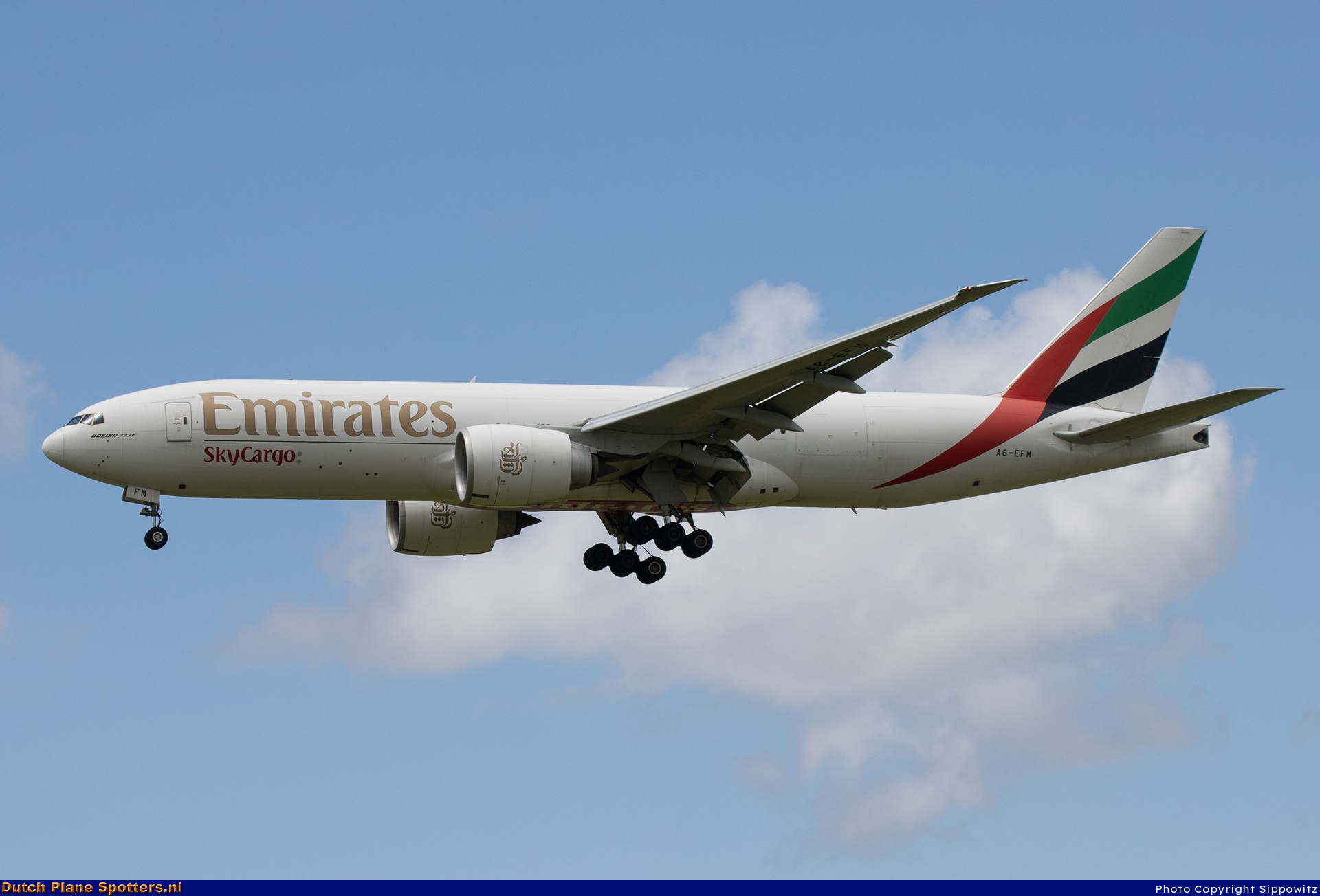 A6-EFM Boeing 777-F Emirates Sky Cargo by Sippowitz