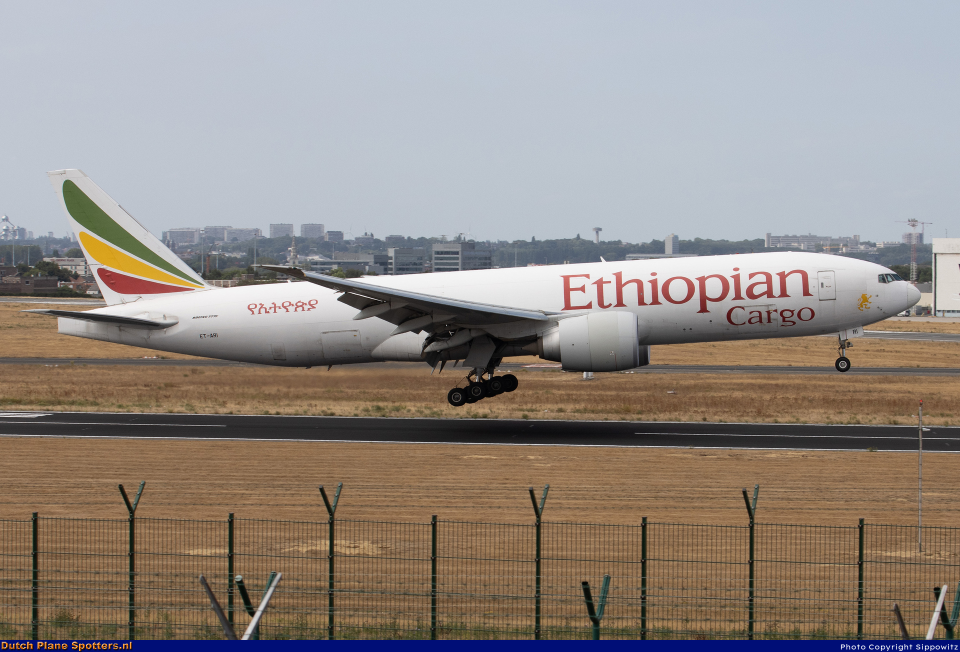 ET-ARI Boeing 777-F Ethiopian Cargo by Sippowitz