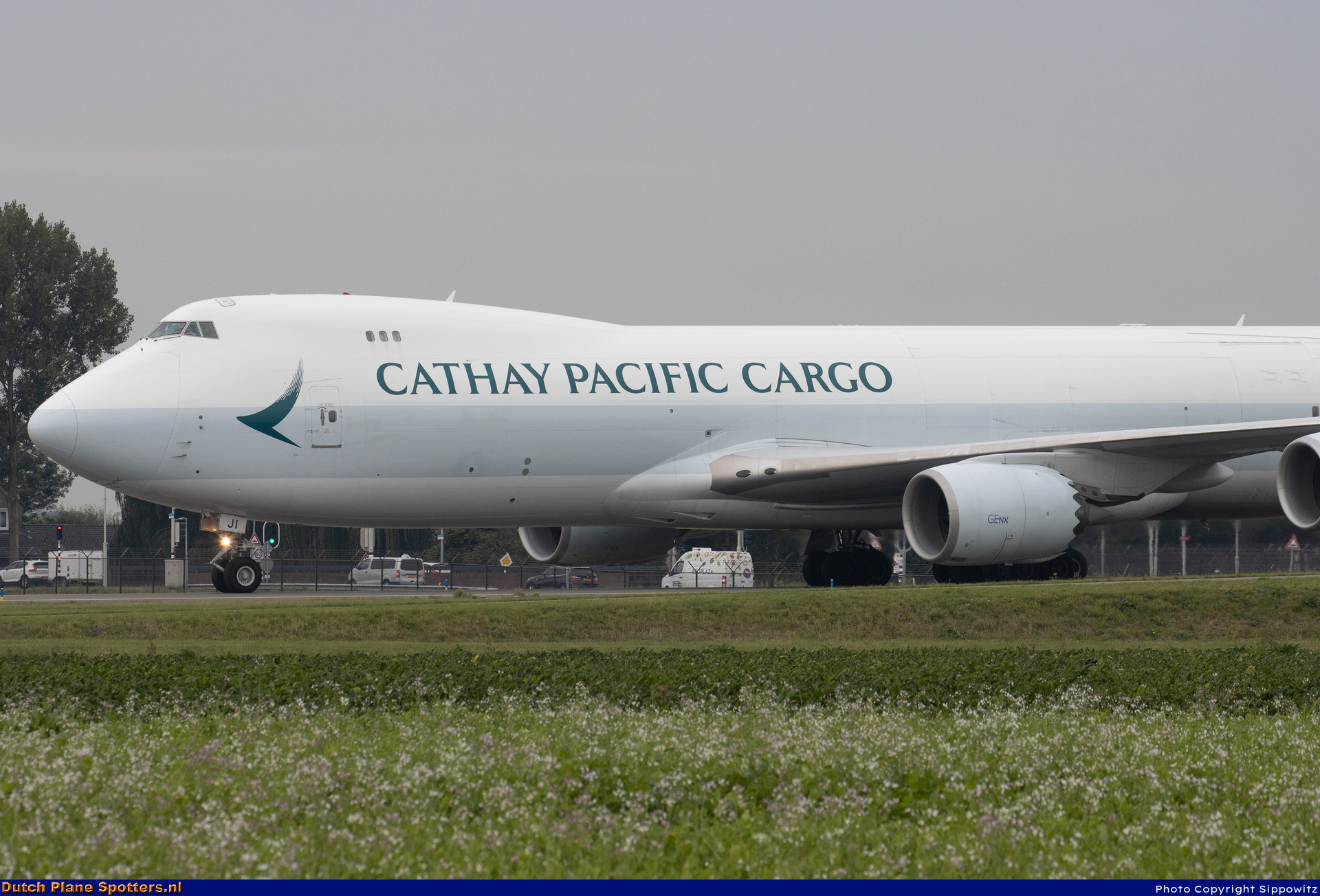 B-LJI Boeing 747-8 Cathay Pacific Cargo by Sippowitz