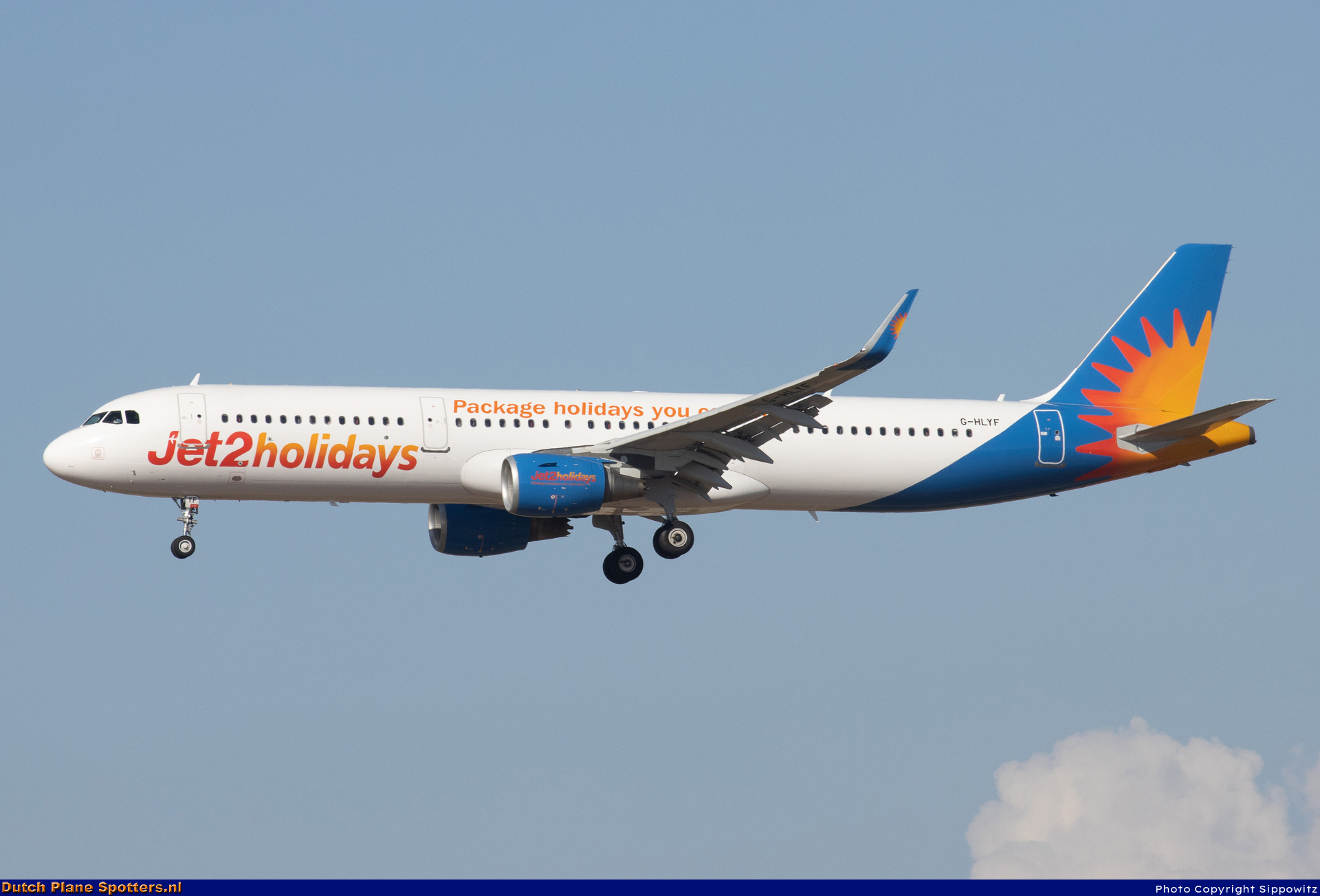 G-HLYF Airbus A321 Jet2 by Sippowitz