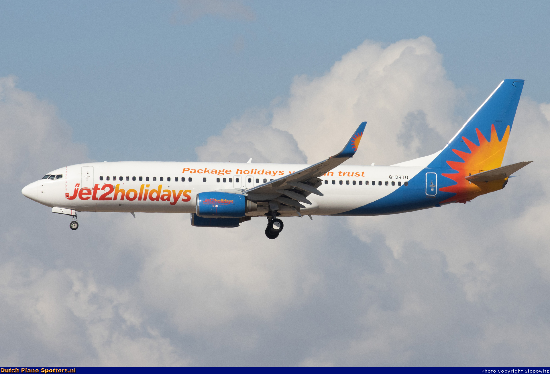 G-DRTO Boeing 737-800 Jet2 by Sippowitz