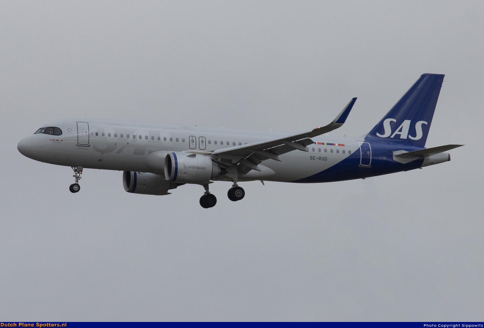 SE-RUD Airbus A320neo SAS Scandinavian Airlines by Sippowitz