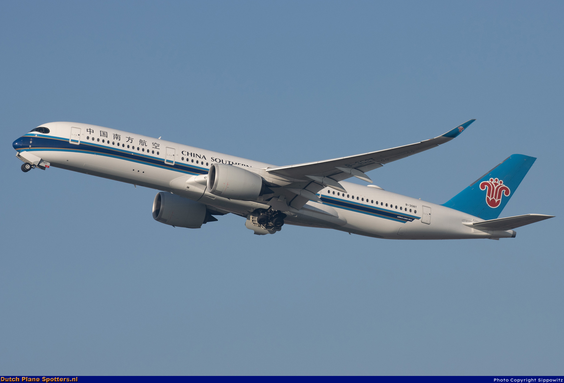 B-308T Airbus A350-900 China Southern Airlines by Sippowitz