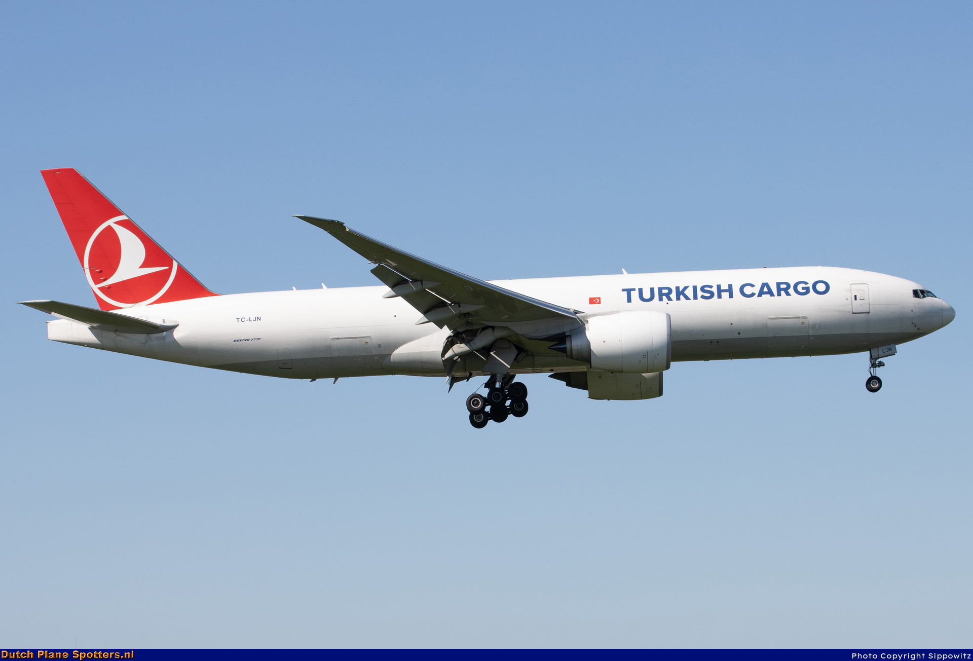 TC-LJN Boeing 777-F Turkish Airlines Cargo by Sippowitz