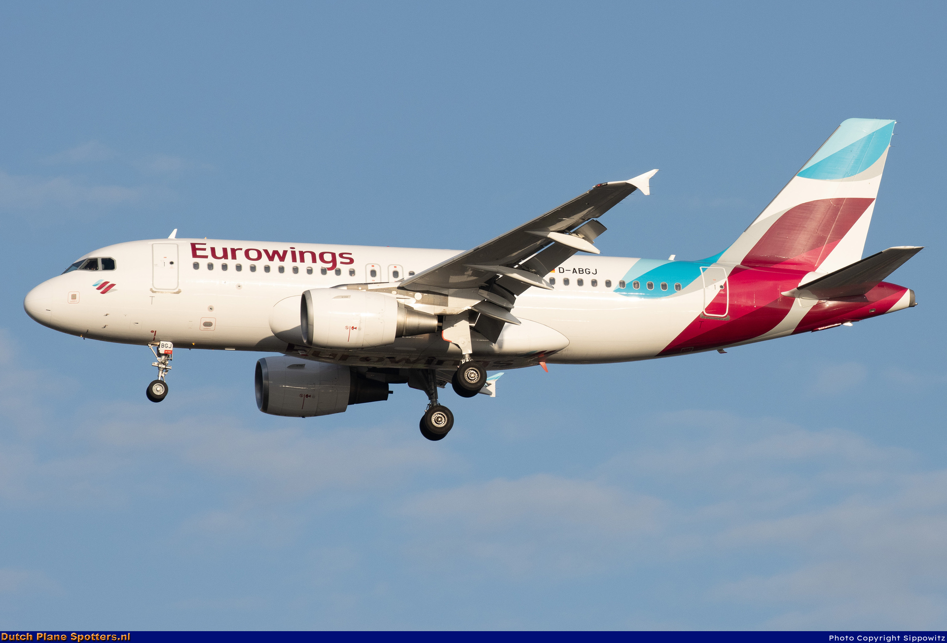 D-ABGJ Airbus A319 Eurowings by Sippowitz