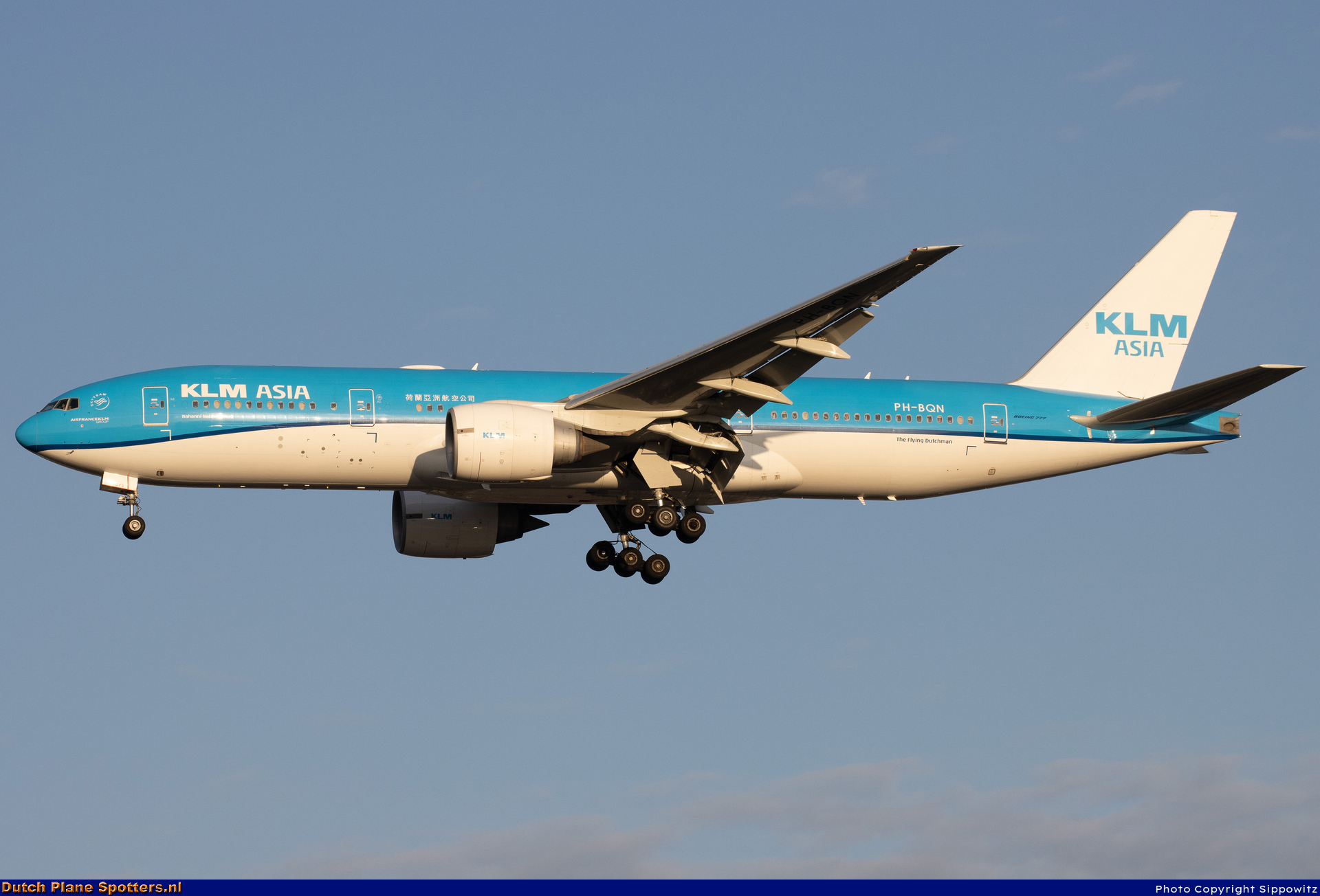 PH-BQN Boeing 777-200 KLM Asia by Sippowitz