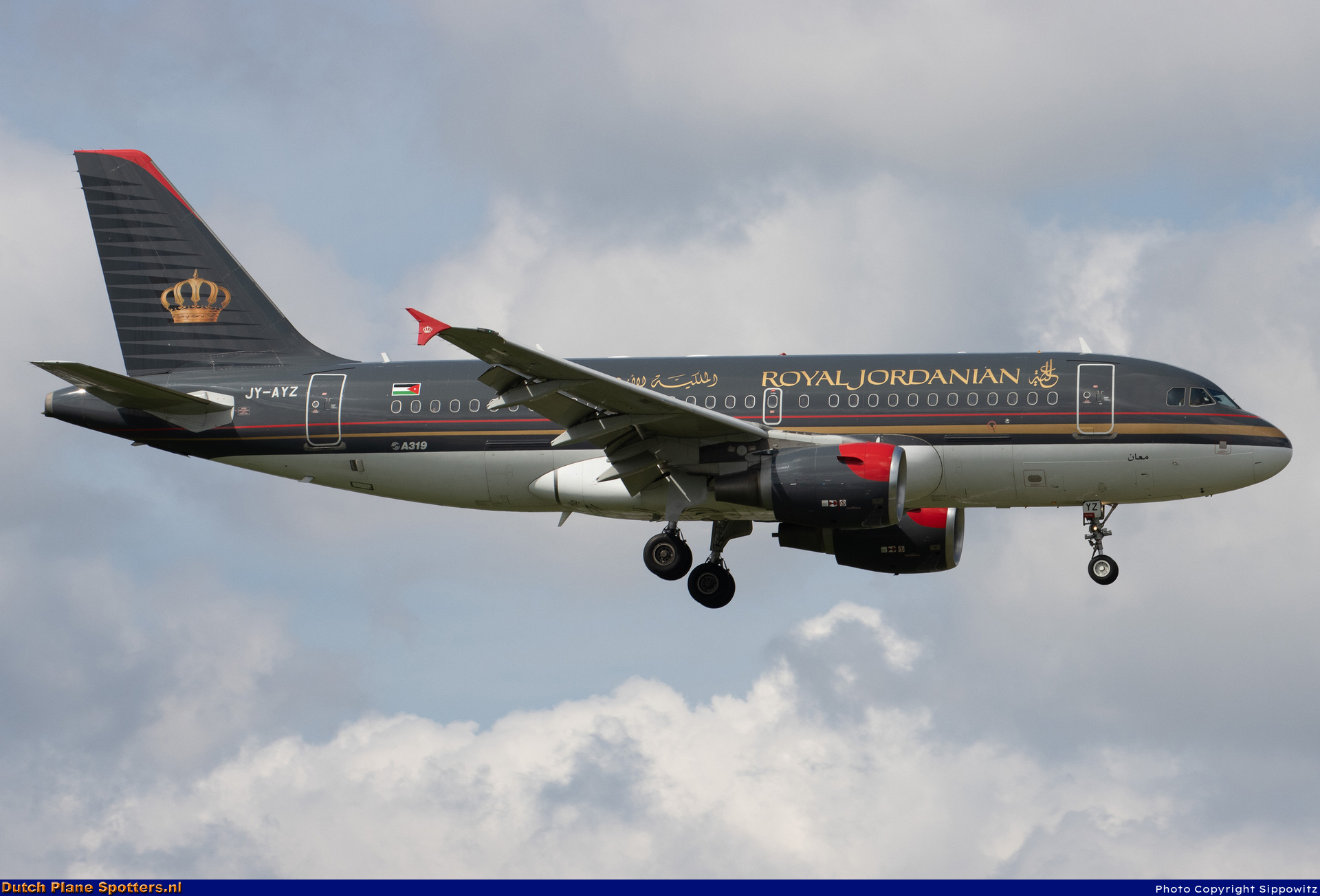 JY-AYZ Airbus A319 Royal Jordanian Airlines by Sippowitz