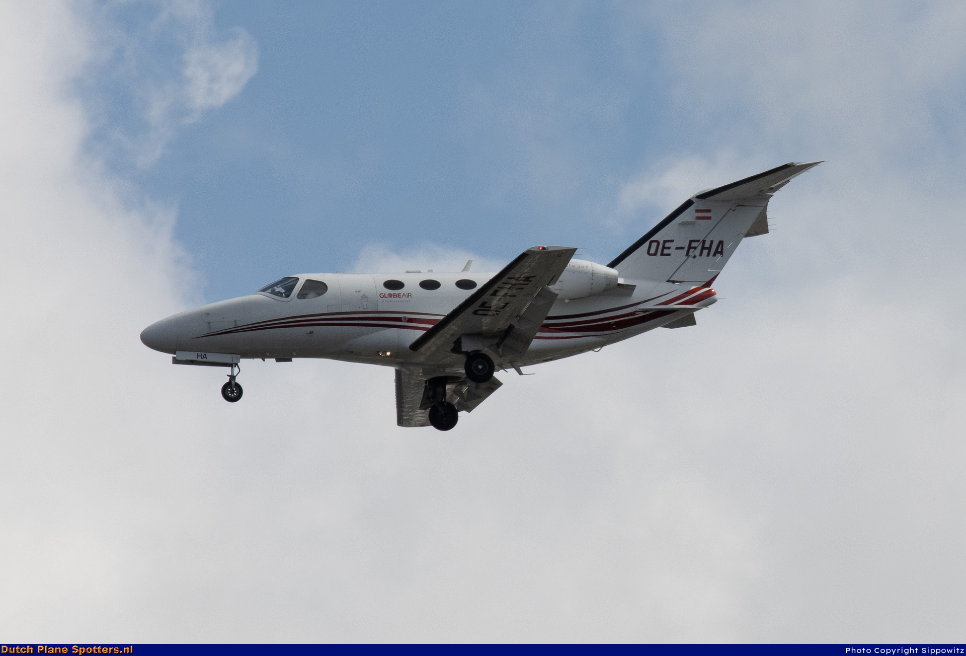 OE-FHA Cessna 510 Citation Mustang GlobeAir by Sippowitz