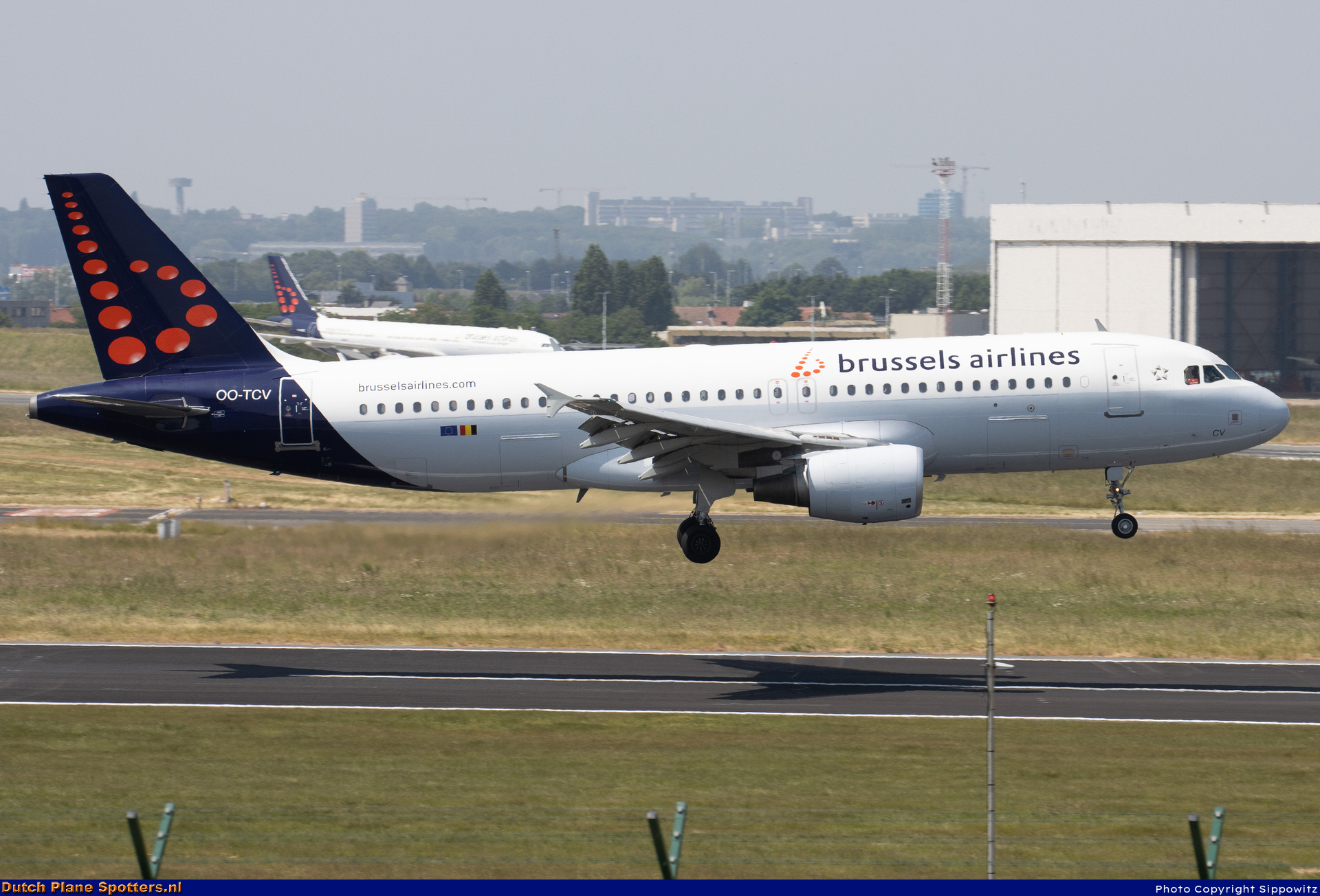 OO-TCV Airbus A320 Brussels Airlines by Sippowitz