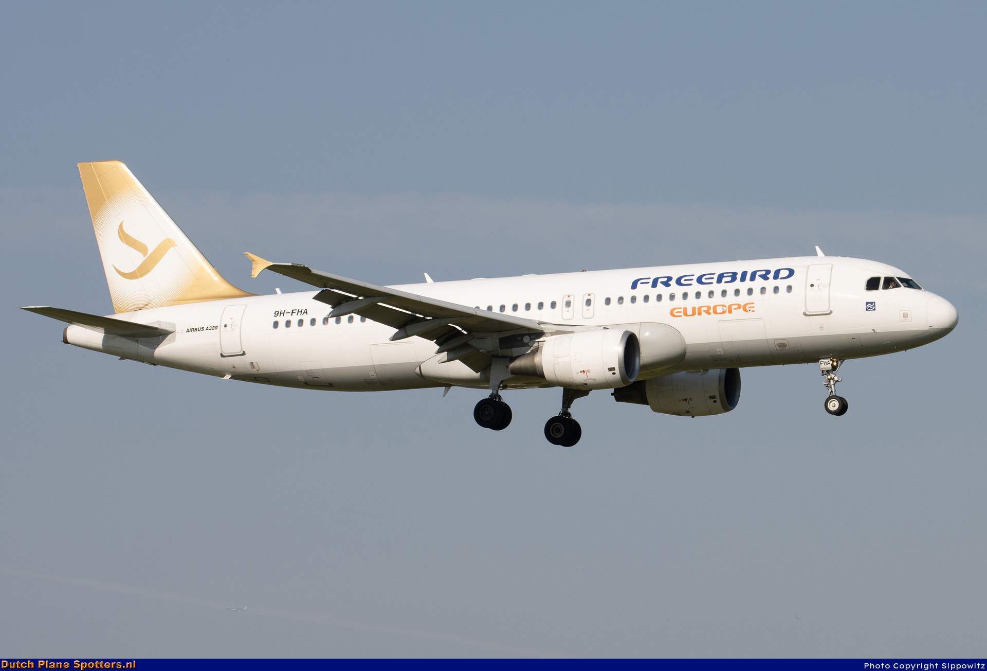 9H-FHA Airbus A320 Freebird Europe by Sippowitz