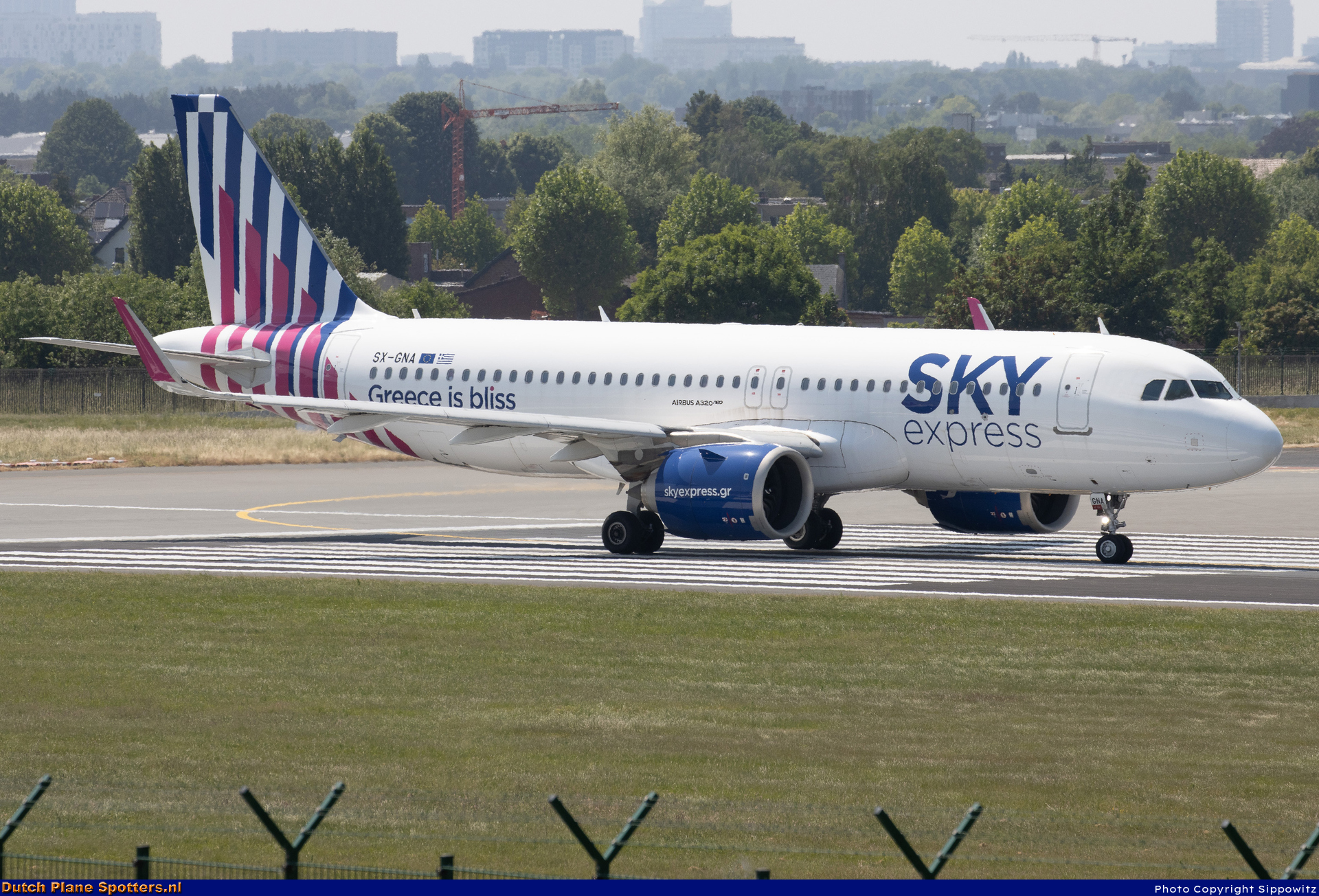 SX-GNA Airbus A320neo Sky Express by Sippowitz