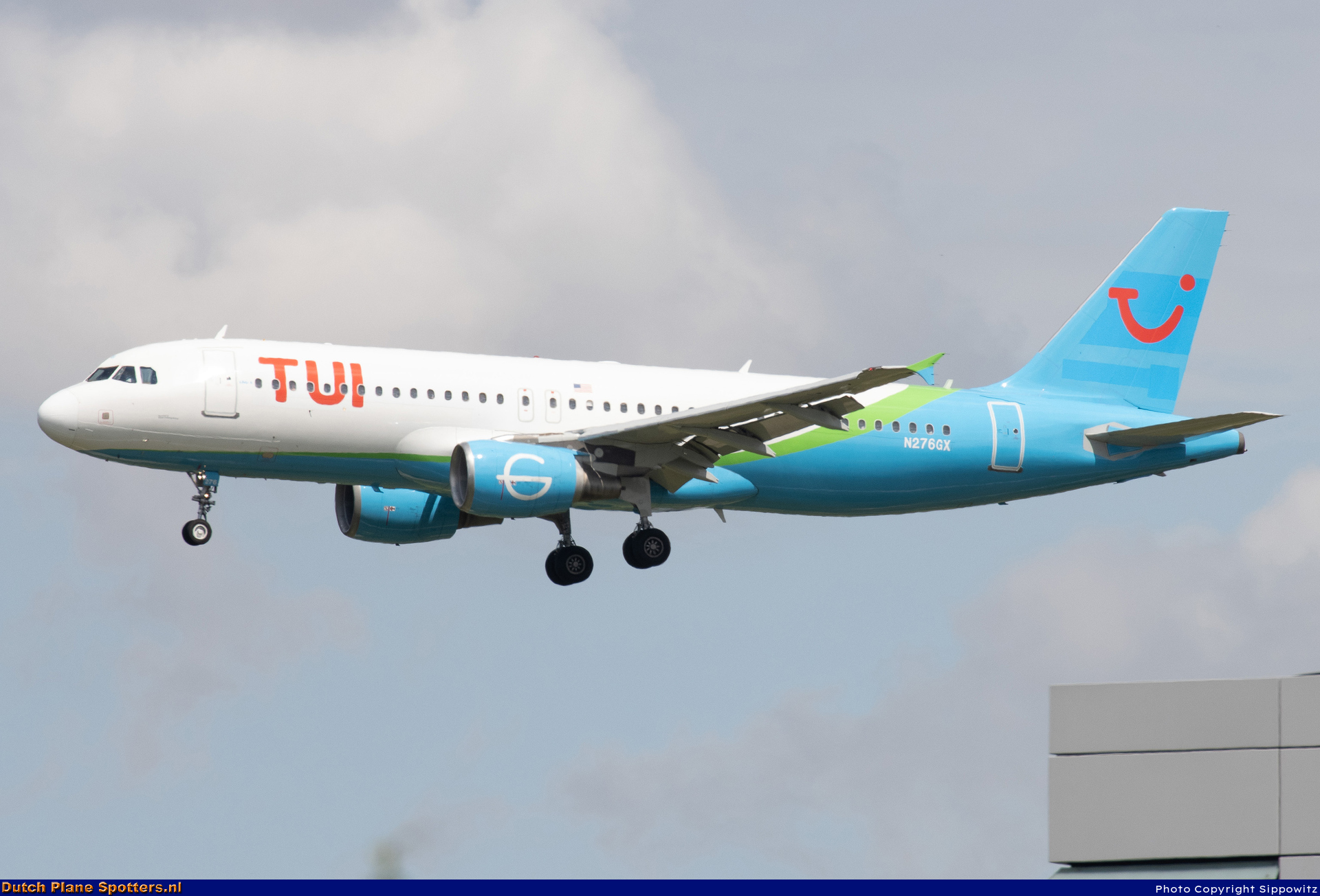N276GX Airbus A320 GlobalX Airlines (TUI Airlines Netherlands) by Sippowitz