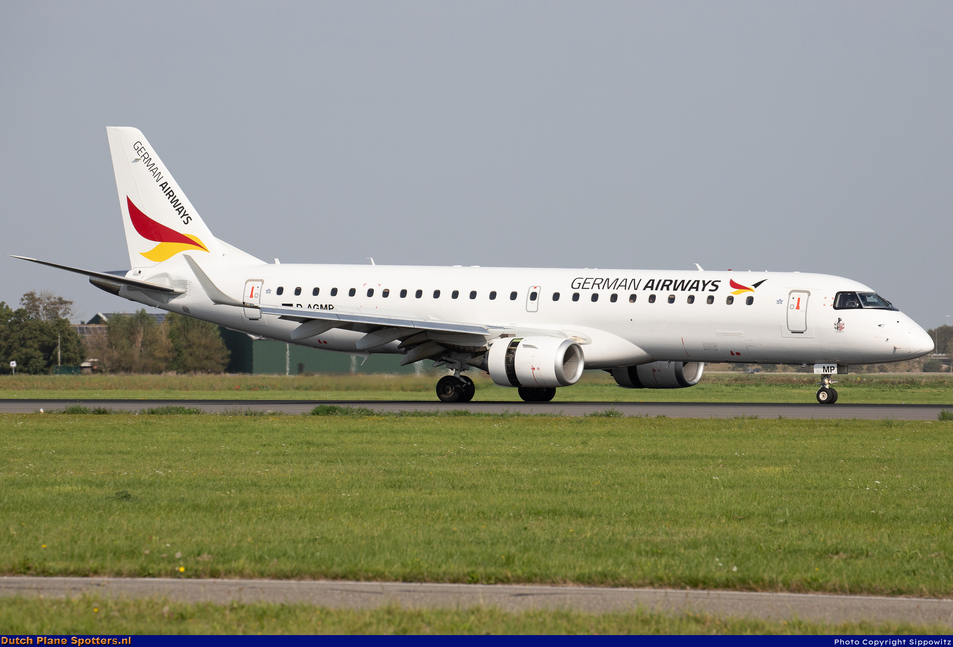 D-AGMP Embraer 190 German Airways by Sippowitz