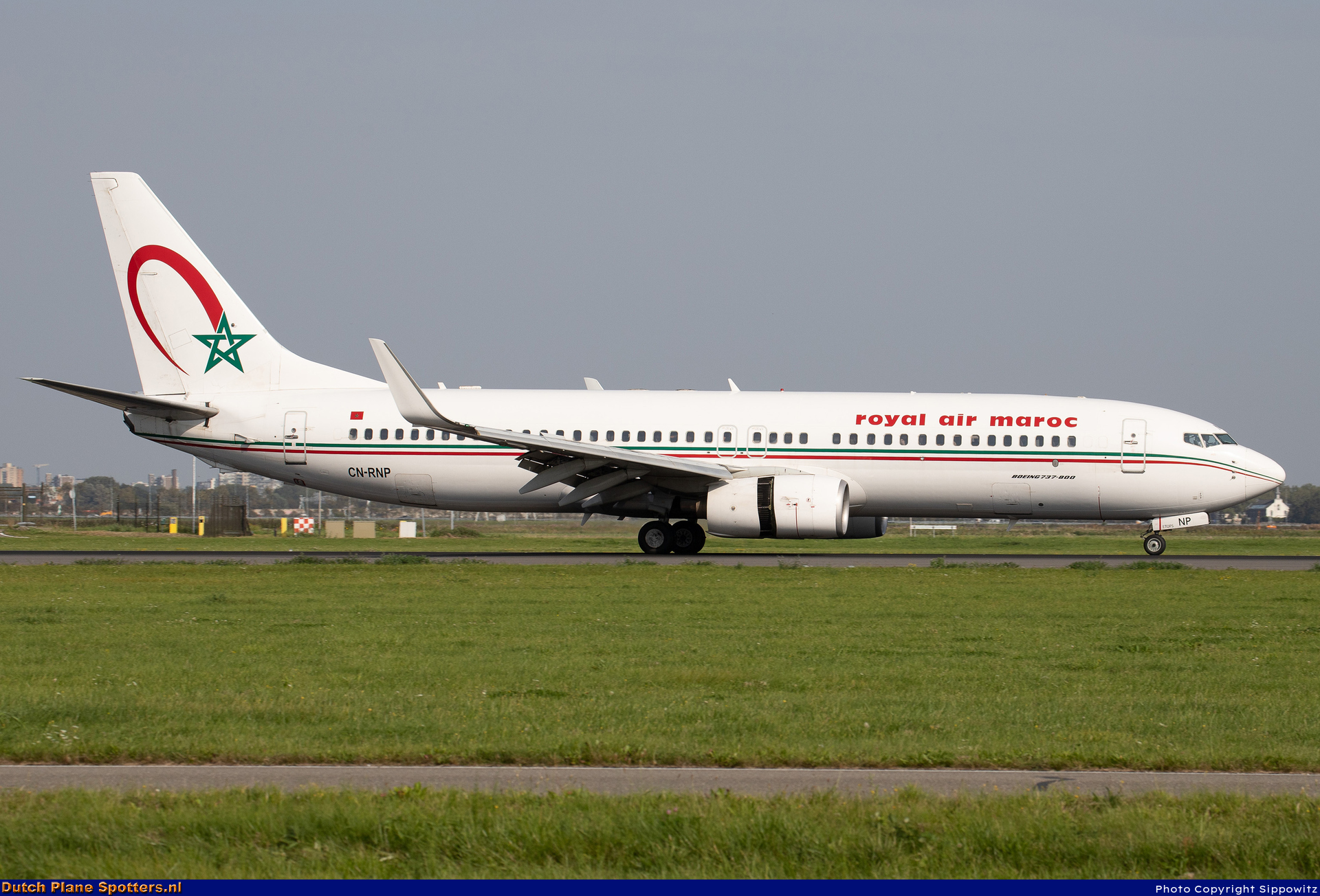 CN-RNP Boeing 737-800 Royal Air Maroc by Sippowitz