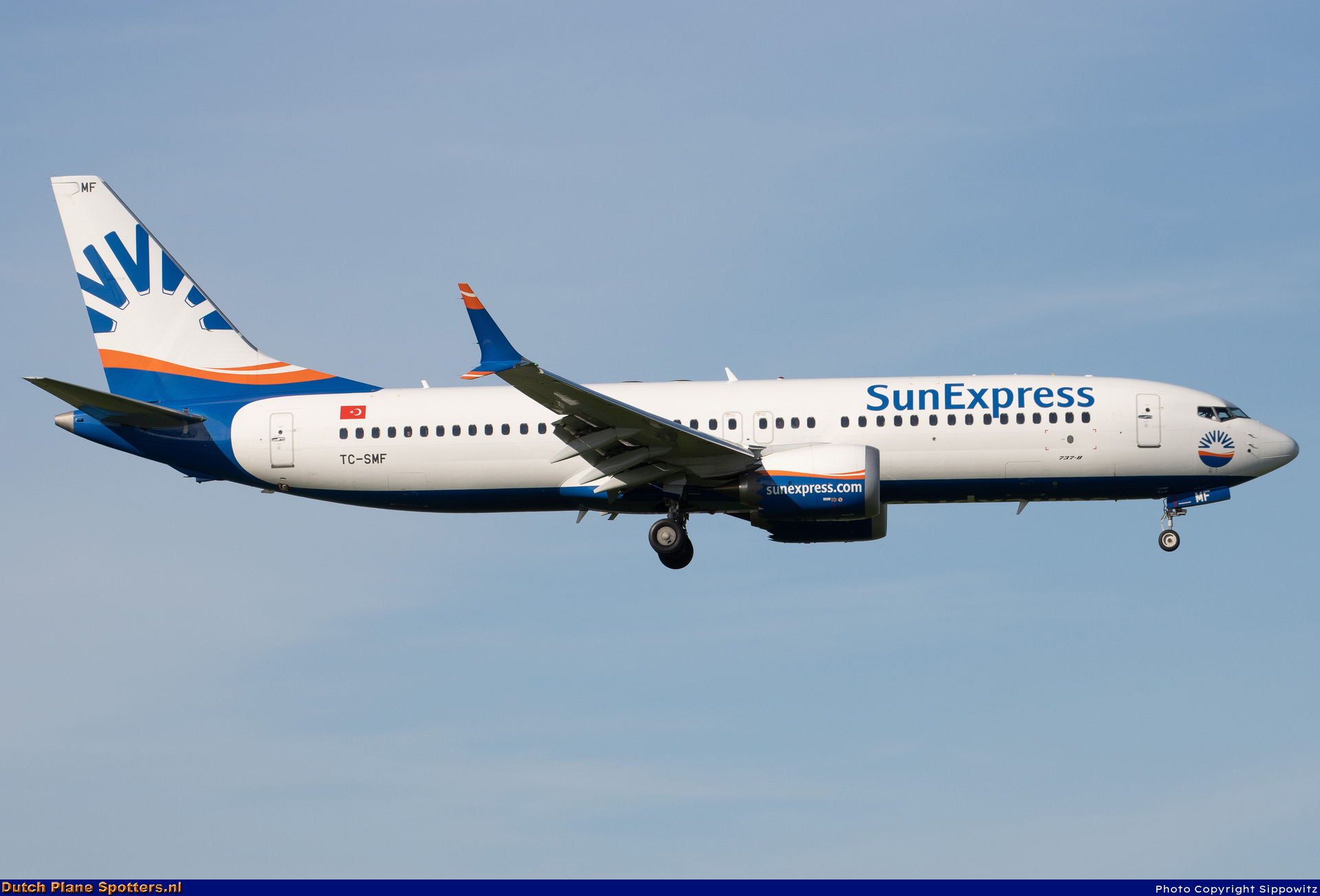 TC-SMF Boeing 737 MAX 8 SunExpress by Sippowitz