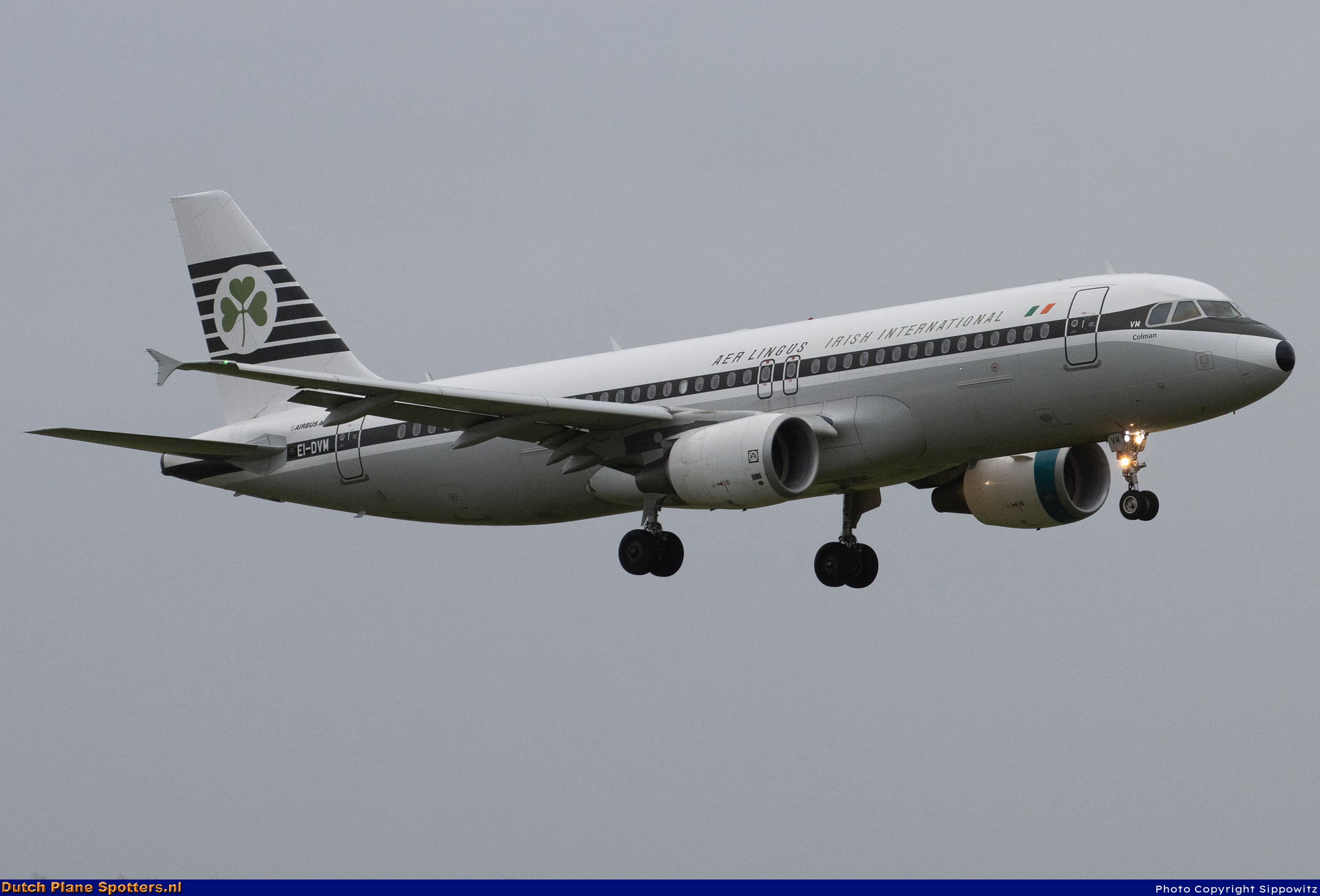 EI-DVM Airbus A320 Aer Lingus by Sippowitz