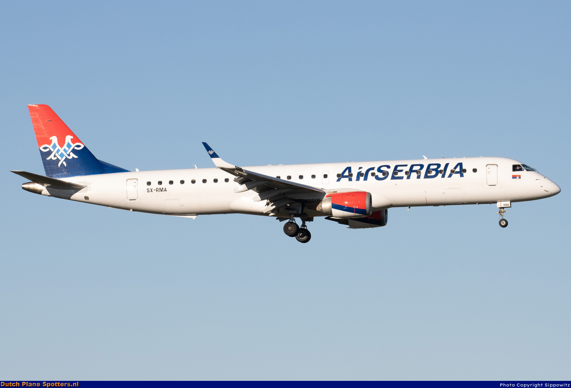SX-RMA Embraer 195 Marathon Airlines (Air Serbia) by Sippowitz