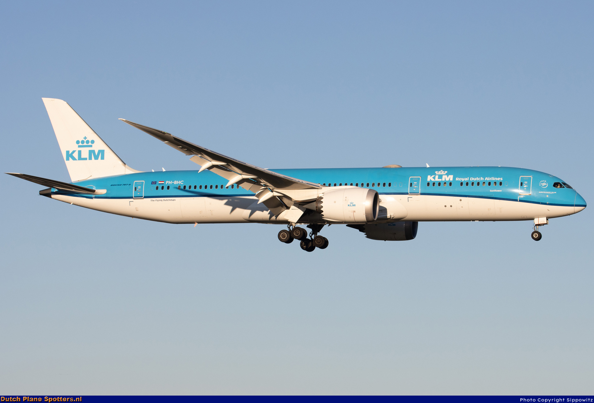 PH-BHC Boeing 787-9 Dreamliner KLM Royal Dutch Airlines by Sippowitz