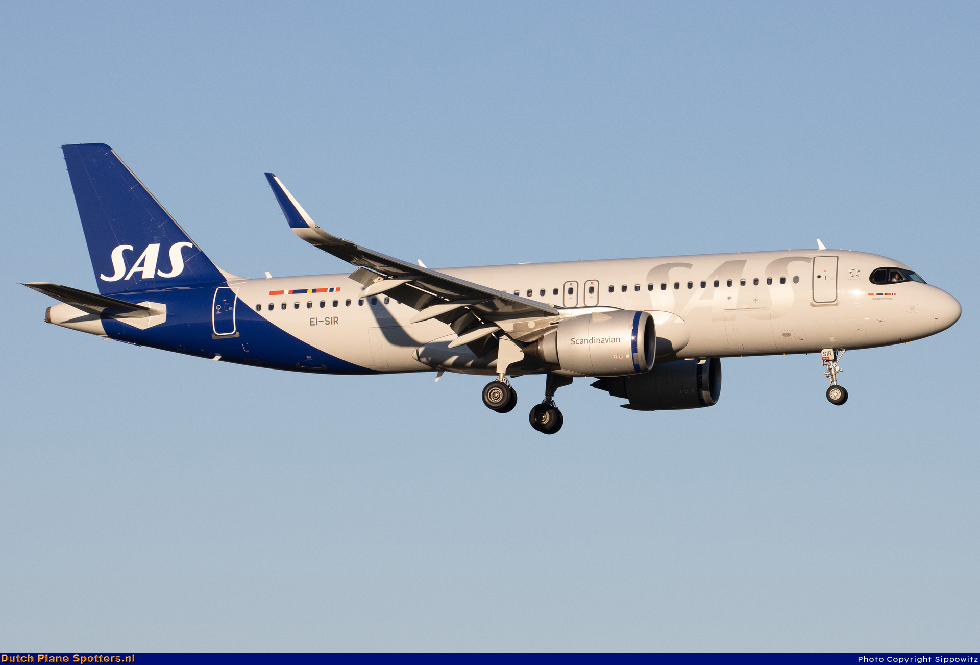 EI-SIR Airbus A320neo SAS Connect by Sippowitz