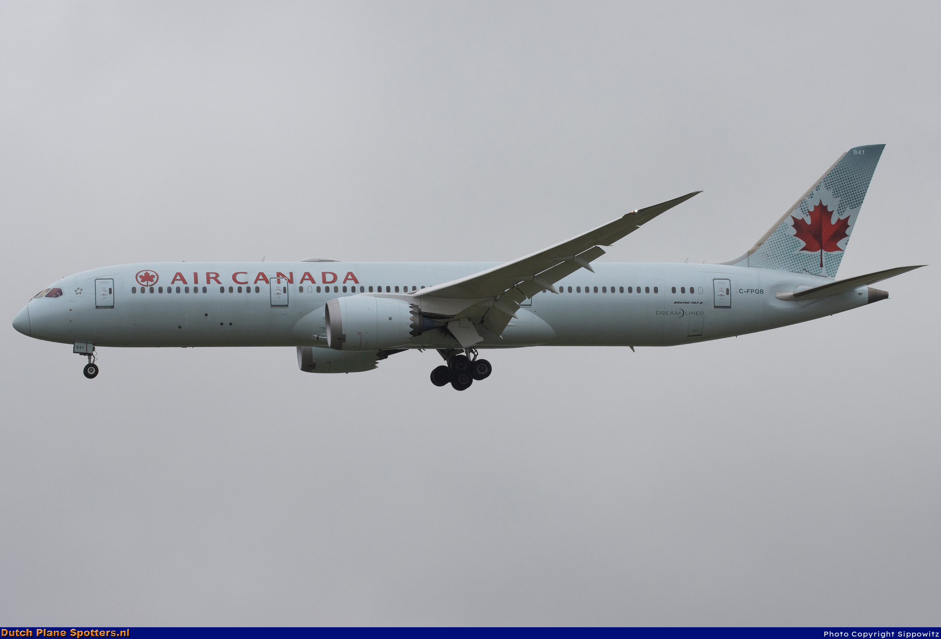 C-FPQB Boeing 787-9 Dreamliner Air Canada by Sippowitz