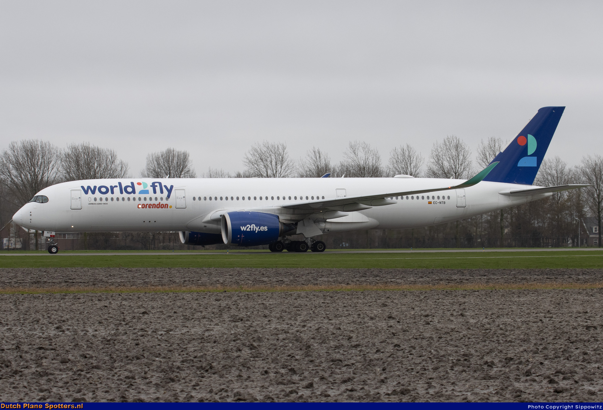 EC-NTB Airbus A350-900 World2Fly (Corendon Dutch Airlines) by Sippowitz