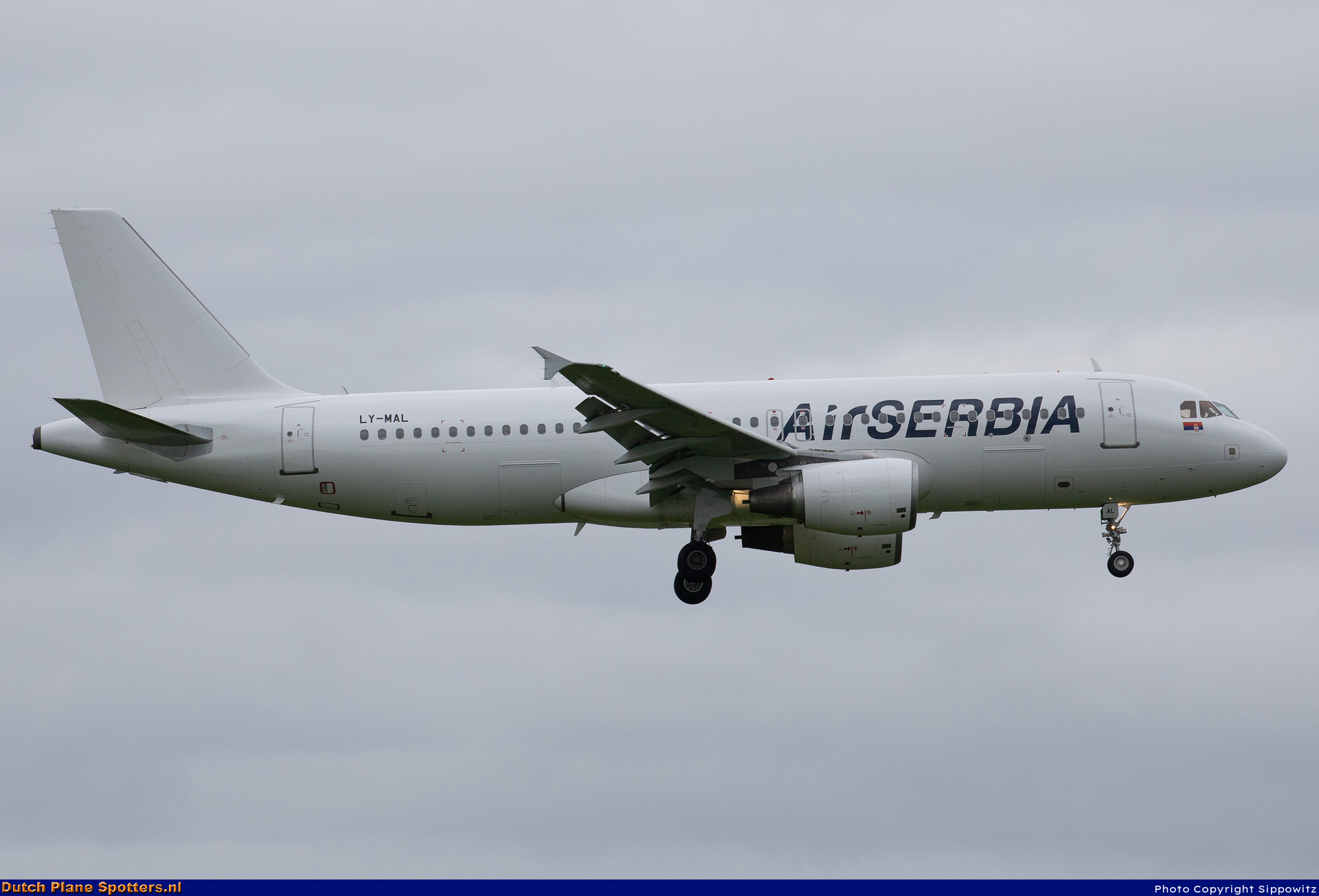 LY-MAL Airbus A320 GetJet (Air Serbia) by Sippowitz
