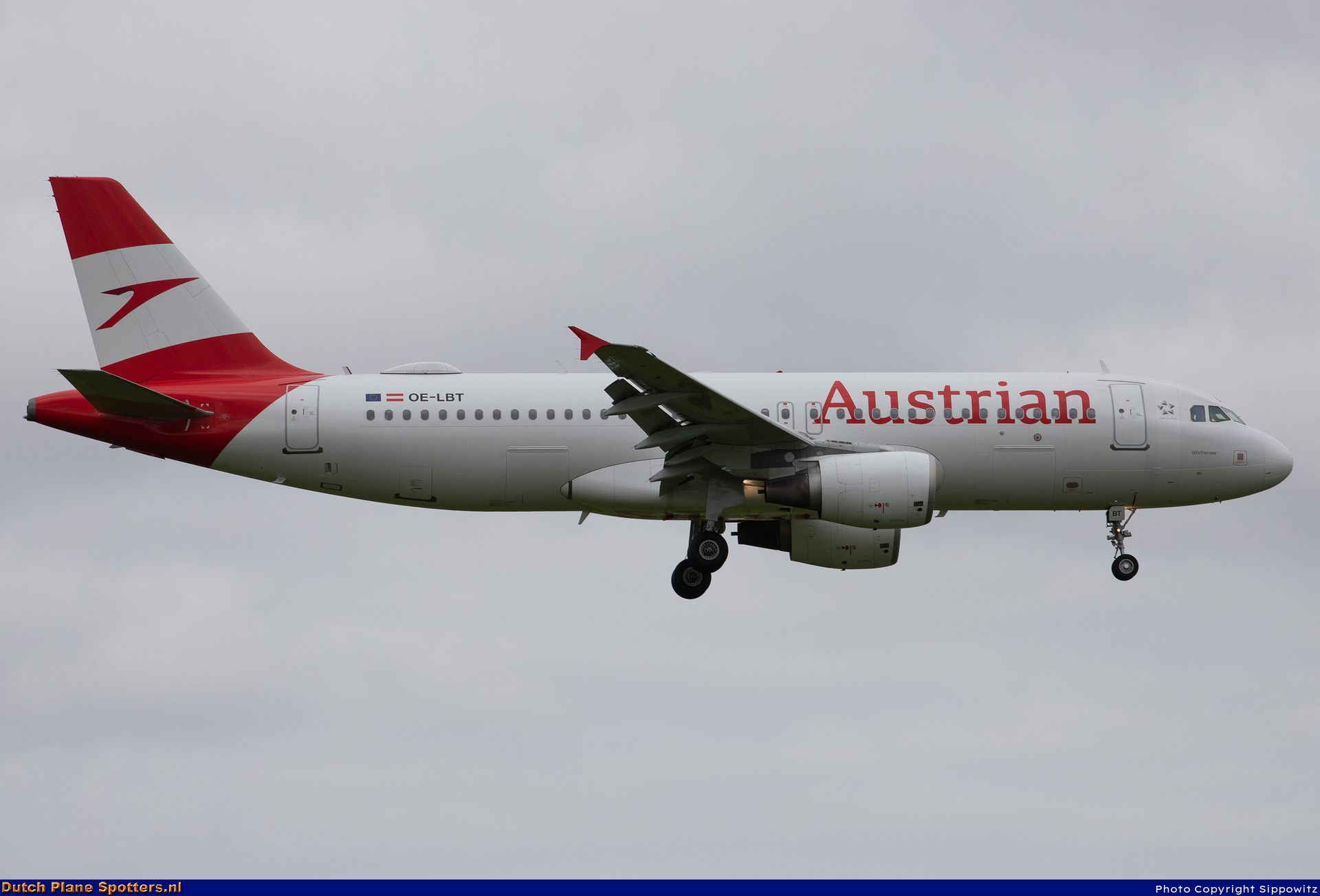 OE-LBT Airbus A320 Austrian Airlines by Sippowitz