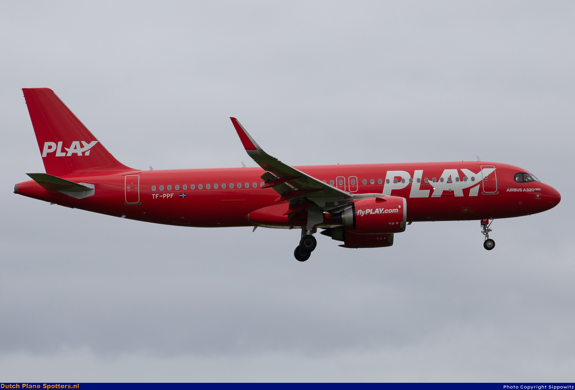 TF-PPF Airbus A320neo PLAY by Sippowitz