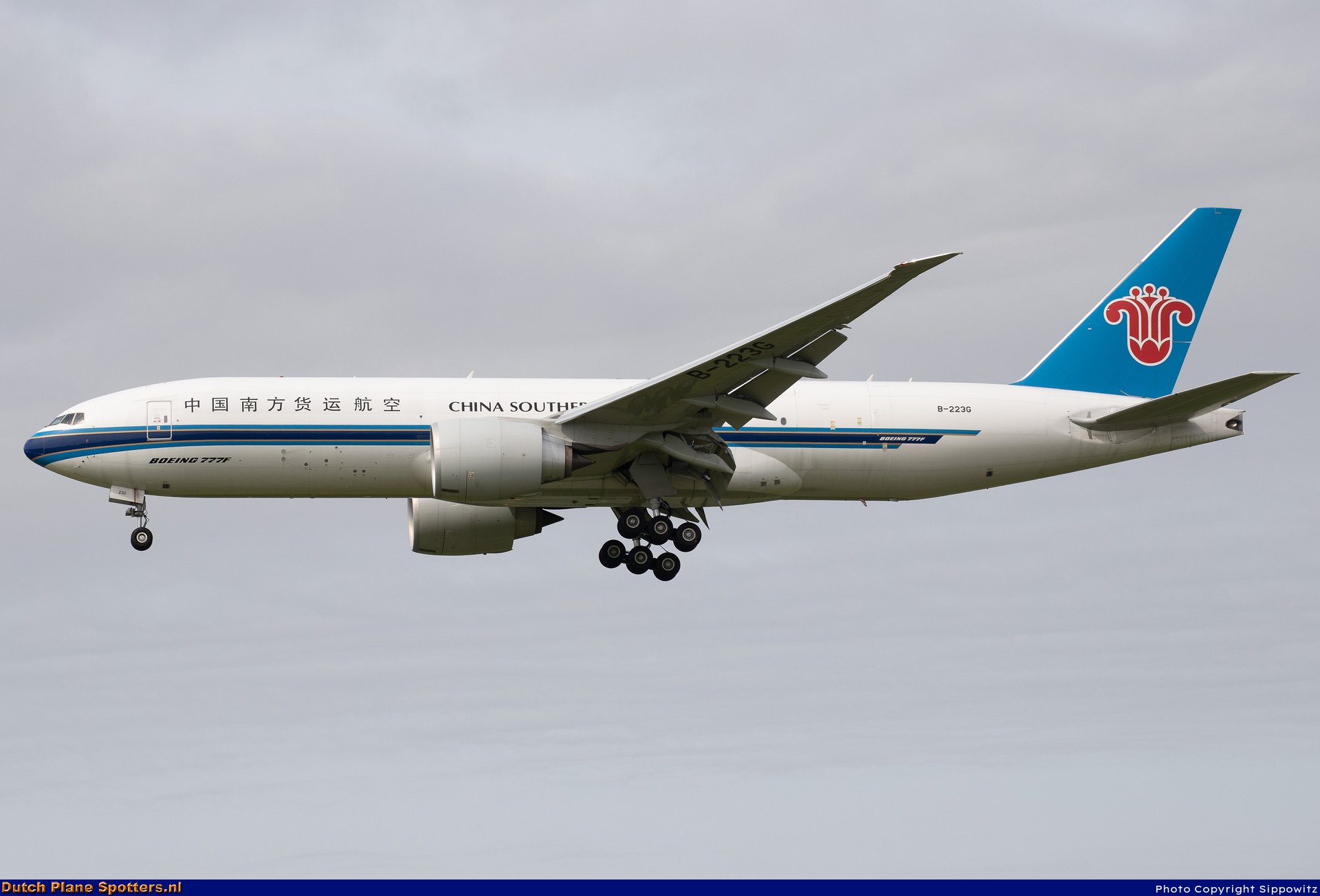 B-223G Boeing 777-F China Southern Cargo by Sippowitz