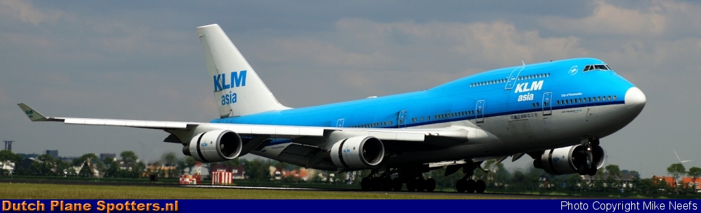 PH-BFR Boeing 747-400 KLM Royal Dutch Airlines by Mike Neefs