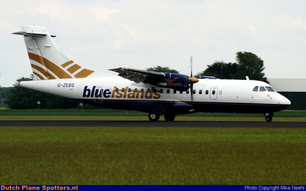 G-ZEBS ATR 42 Blue Islands by Mike Neefs