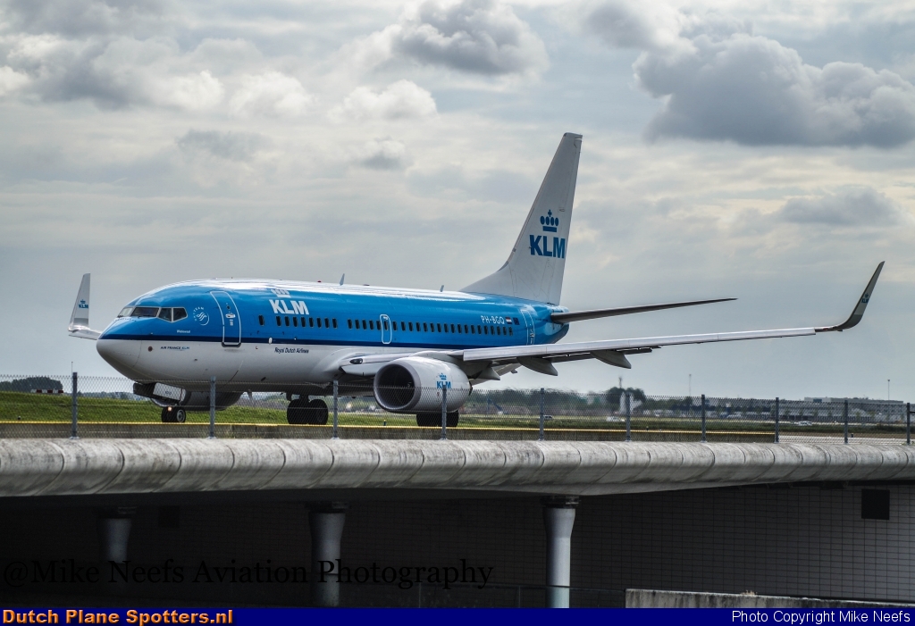 PH-BGQ Boeing 737-700 KLM Royal Dutch Airlines by Mike Neefs