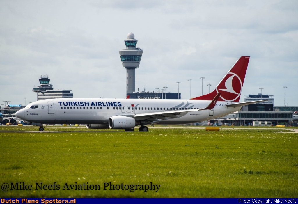 TC-JFT Boeing 737-800 Turkish Airlines by Mike Neefs