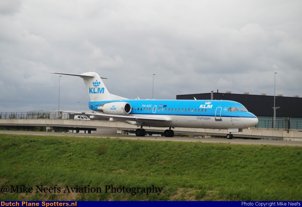 PH-KZC Fokker 70 KLM Cityhopper by Mike Neefs