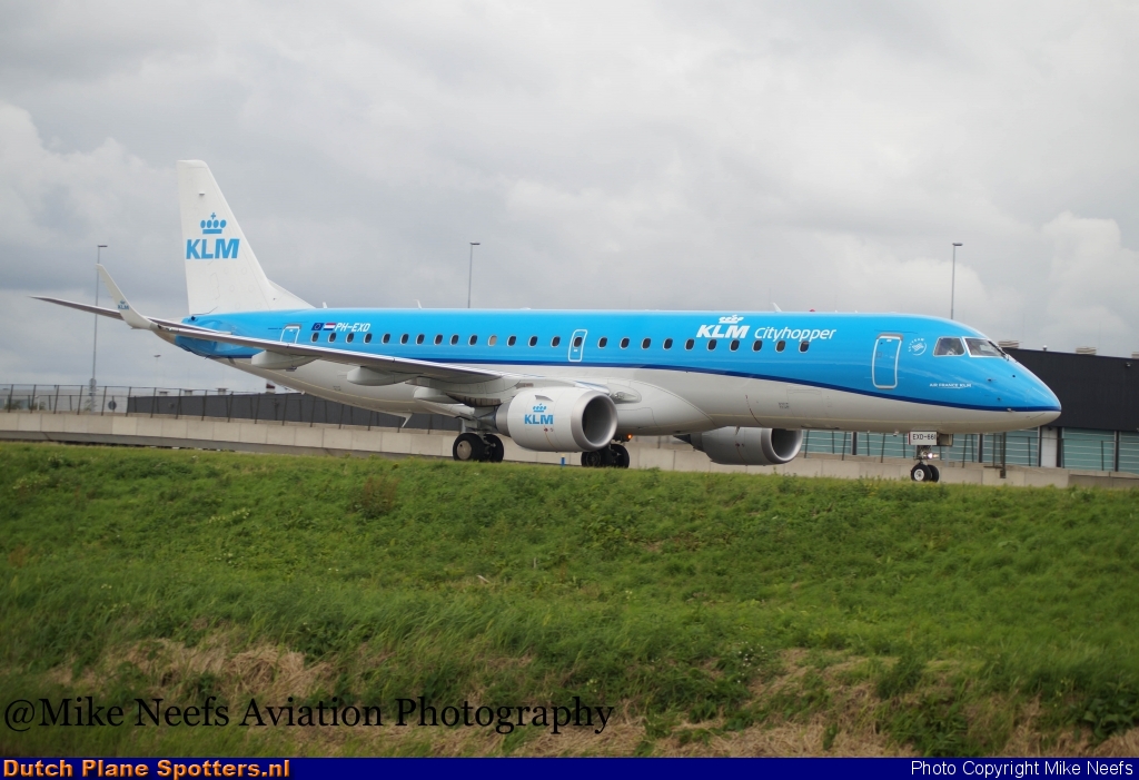 PH-EXD Embraer 190 KLM Cityhopper by Mike Neefs