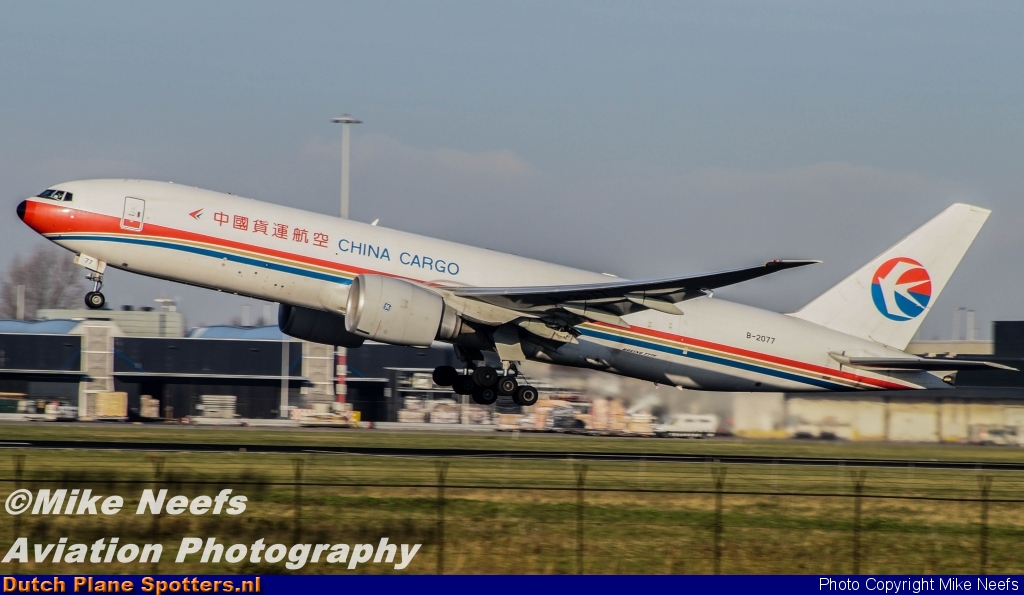 B-2077 Boeing 777-F China Cargo Airlines by Mike Neefs