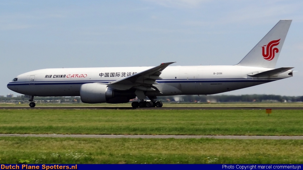 B-2091 Boeing 777-F Air China Cargo by marcel crommentuijn