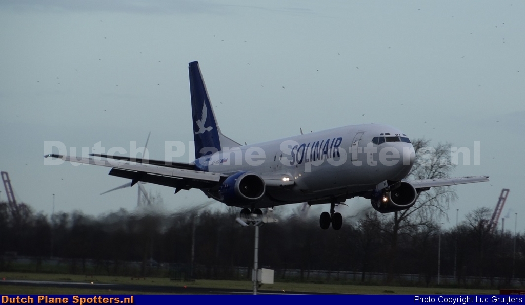 S5-ABZ Boeing 737-400 Solinair (MNG Cargo) by Luc Gruijters